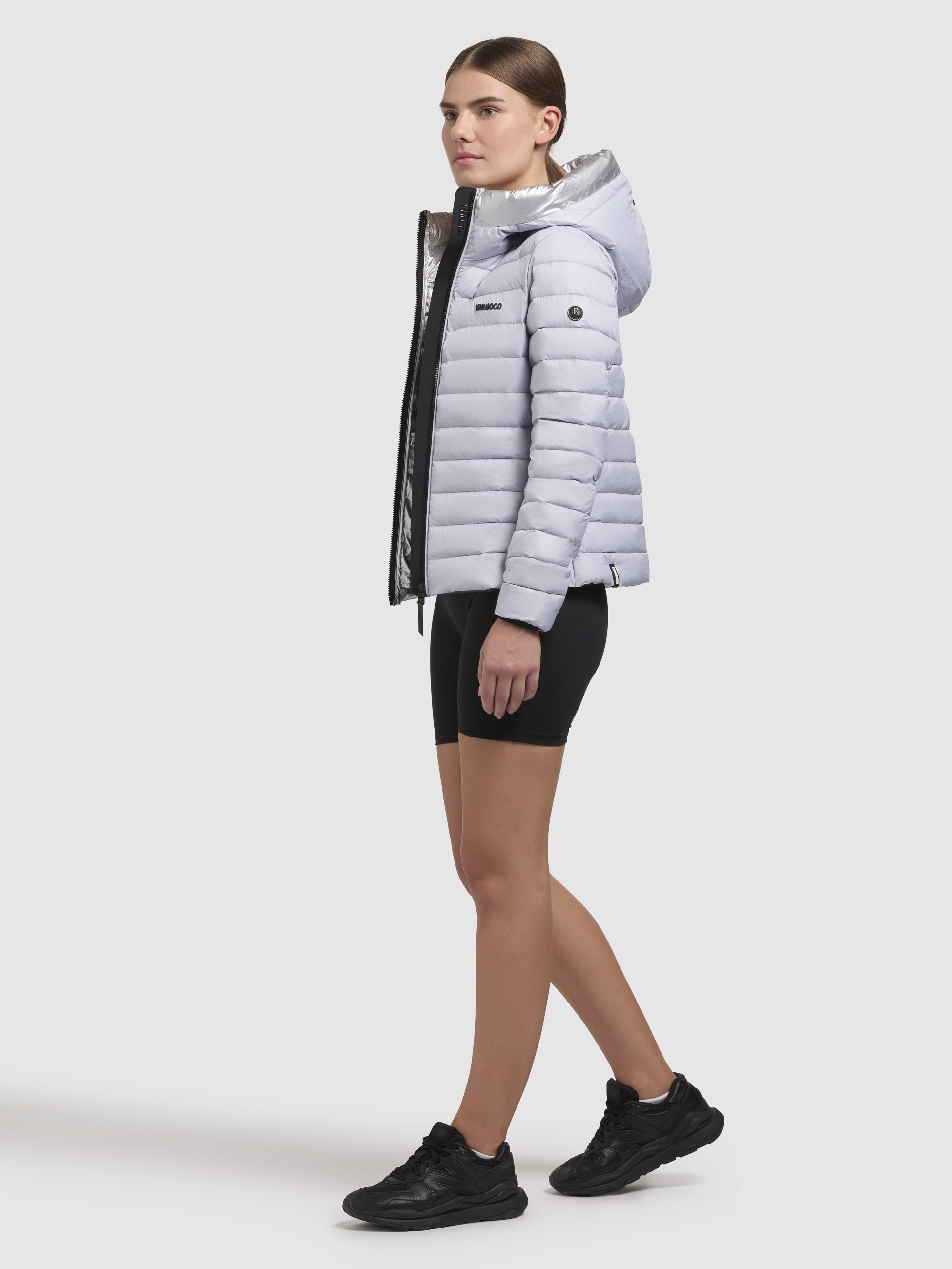 khujo Steppjacke »VRONI«, mit Kapuze
