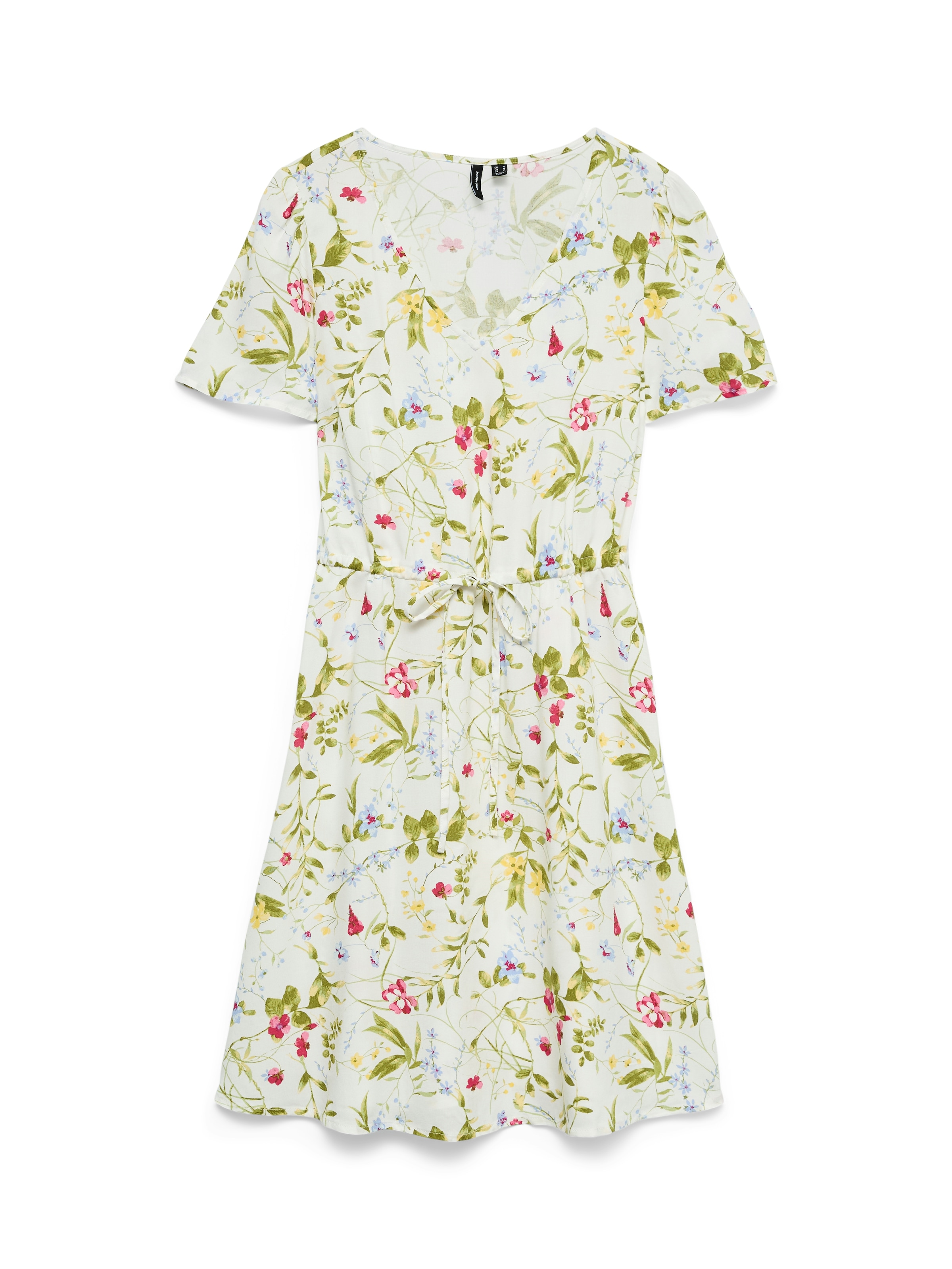 Vero Moda Minikleid "VMEASY JOY SS SHORT DRESS WVN GA", Sommerkleid günstig online kaufen