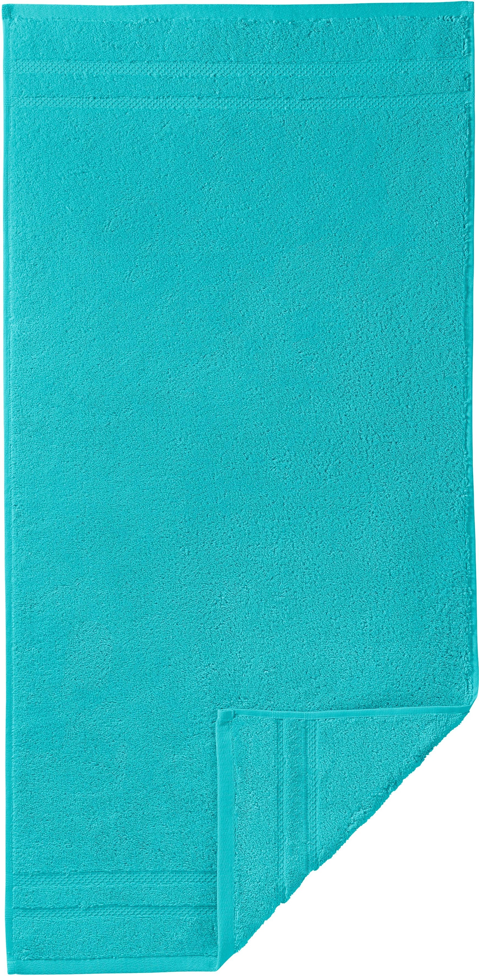 Egeria Gästehandtücher "Micro Touch", (3 St.), Streifenbordüre, extrem saugfähig & flauschig, 100% Baumwolle