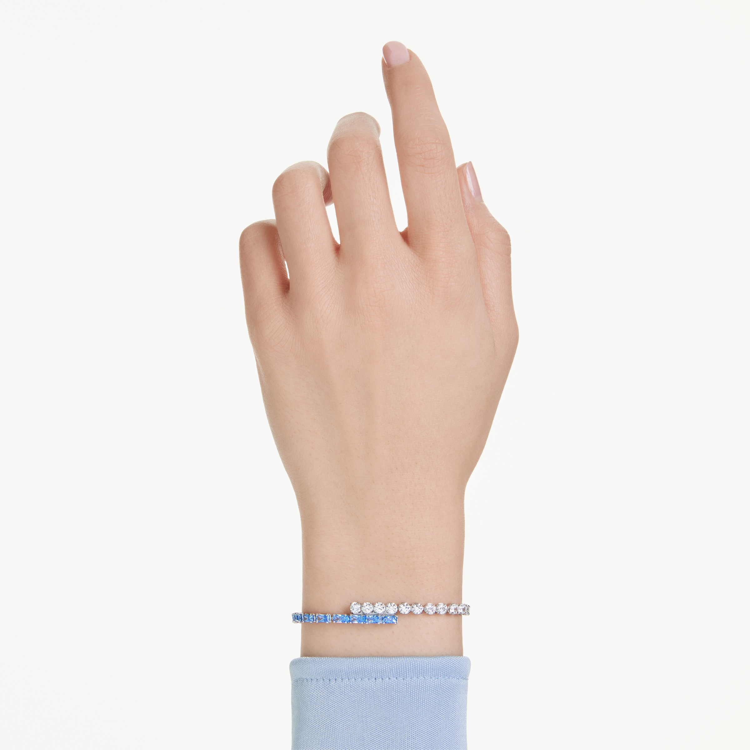 Swarovski Armkette »Schmuck Geschenk Matrix Armband,«, mit Swarovski® Kristall, Zirkonia (synth.)