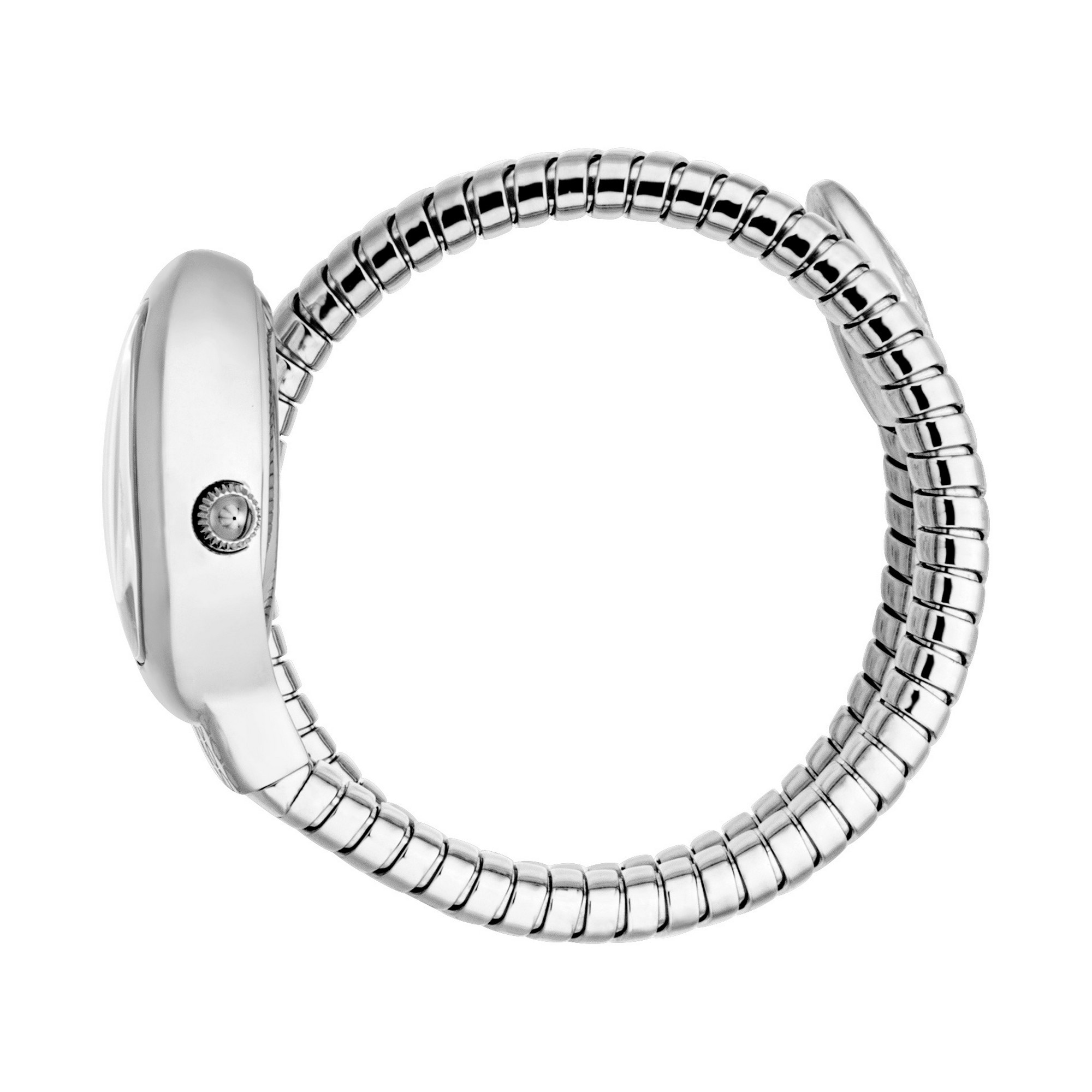 Just Cavalli Time Quarzuhr »Eclisse«, Armbanduhr, Damenuhr, Edelstahlarmband, analog, Kristallsteine