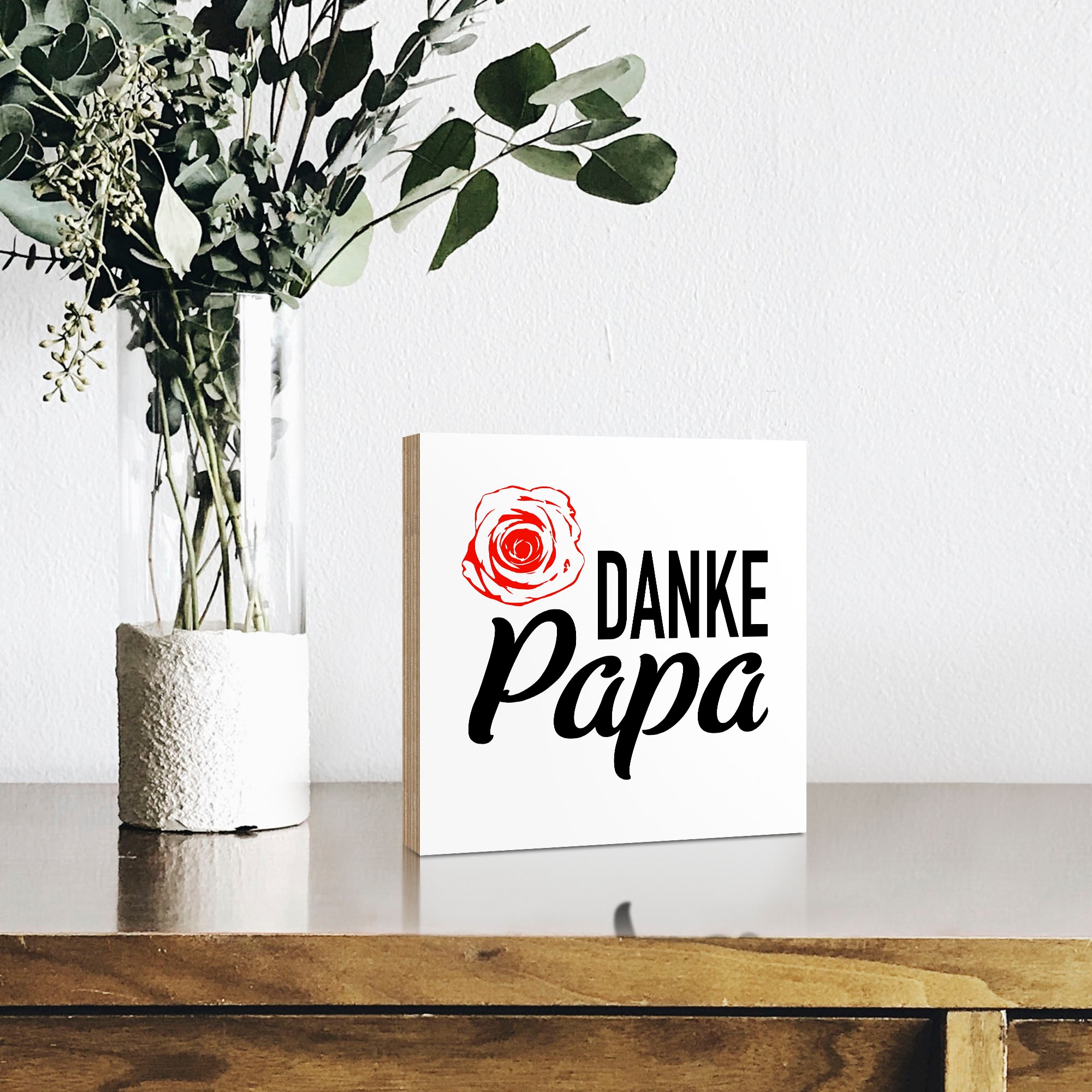 Artland Holzbild »Danke Papa«, (1 St.)