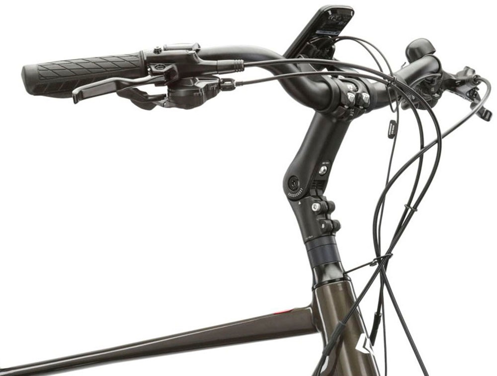Kross E-Bike »E-Citybike Sentio Hybrid 3.0 28 Zoll braun«, 7 Gang, Shimano, DEORE T6000, Mittelmotor 250 W