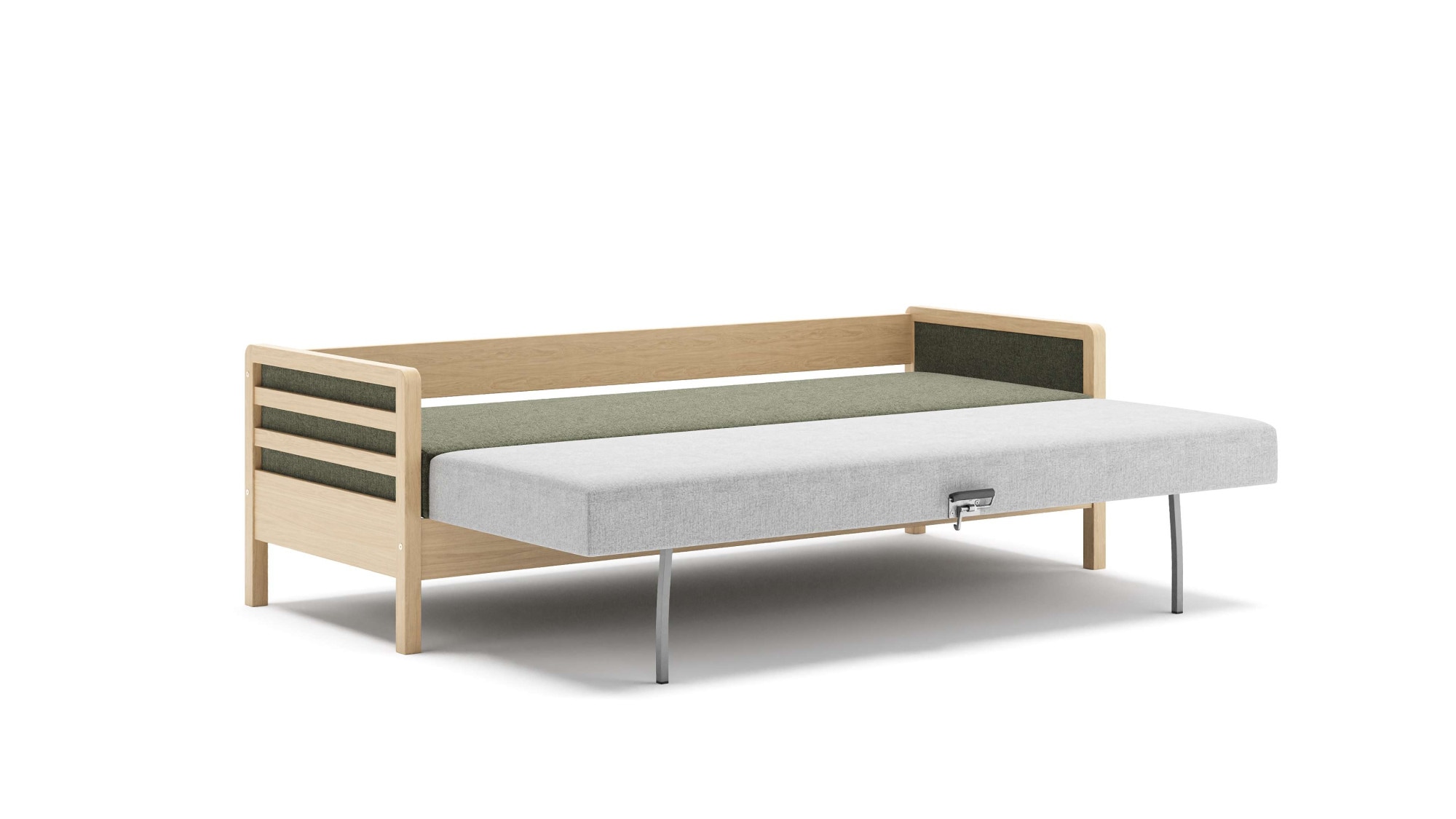 HESTBÆK Schlafsofa »Hestbæk 168 3-Sitzer mit Klappfunktion« Umklappbar, Querschläfer, sehr komfortabel, Stauraum