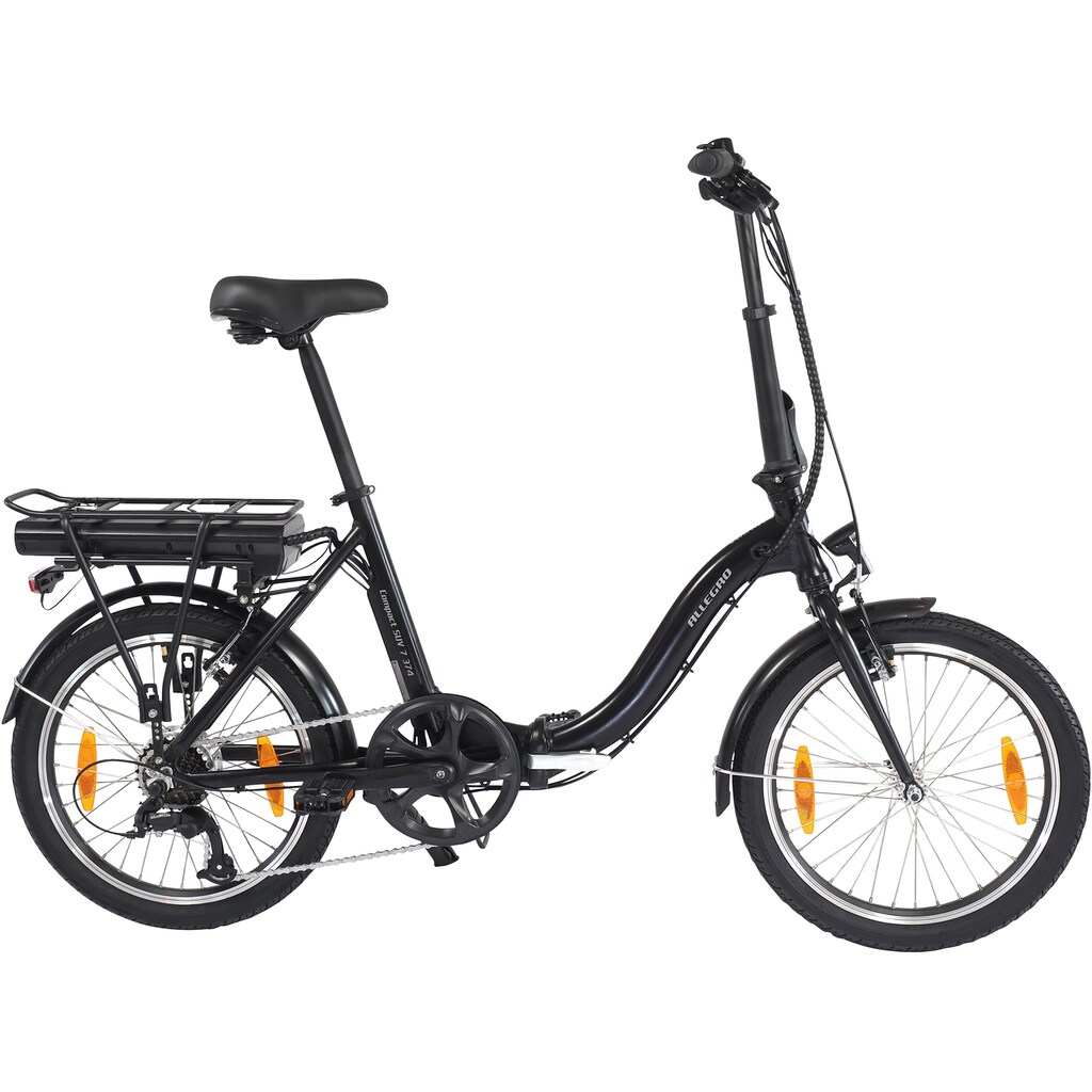 ALLEGRO E-Bike »Compact SUV 7 374«, 7 Gang, microSHIFT, Heckmotor 250 W