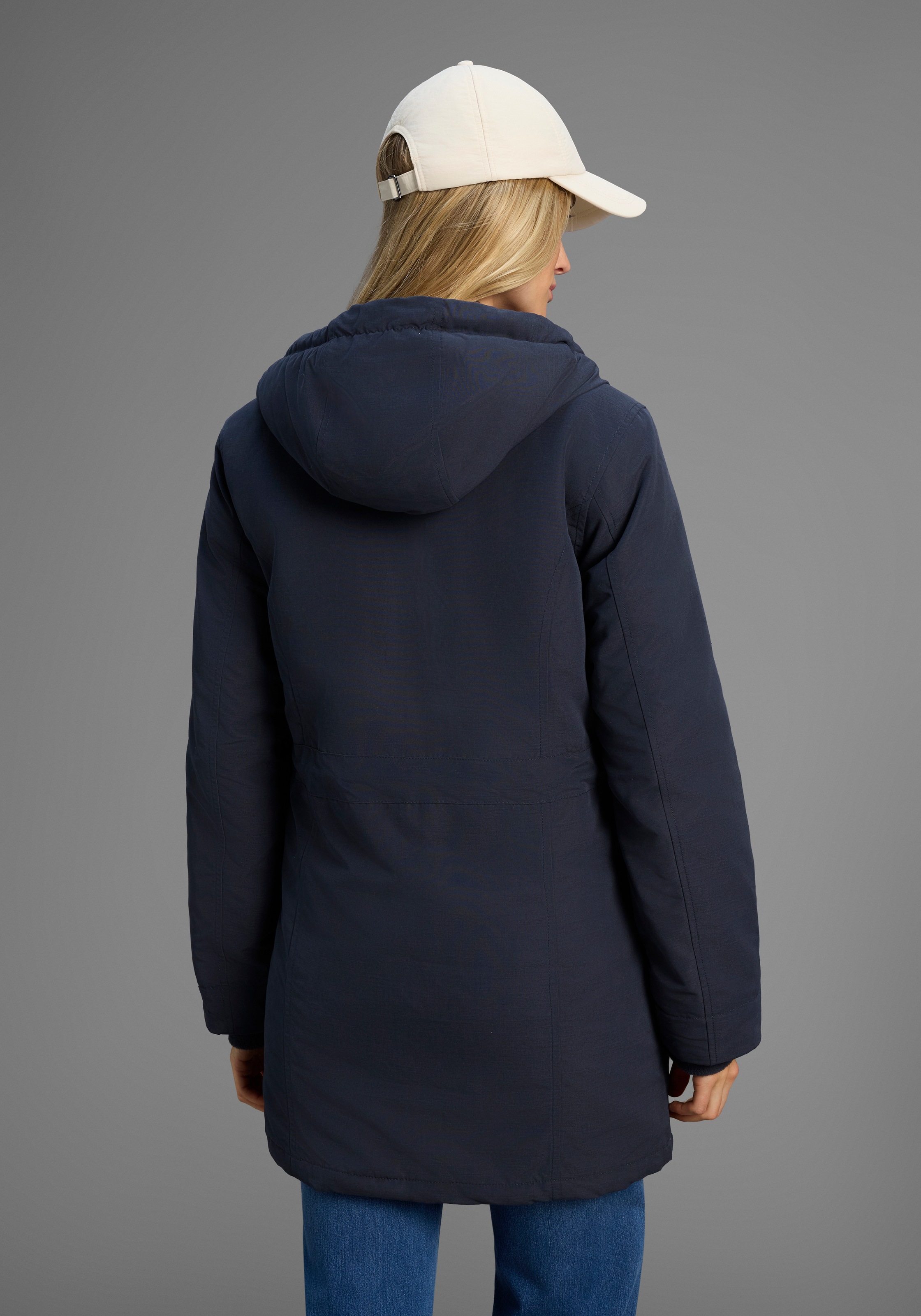 KangaROOS Winterjacke, mit Kapuze, für die kalte Jahreszeit, aus leichtem W günstig online kaufen