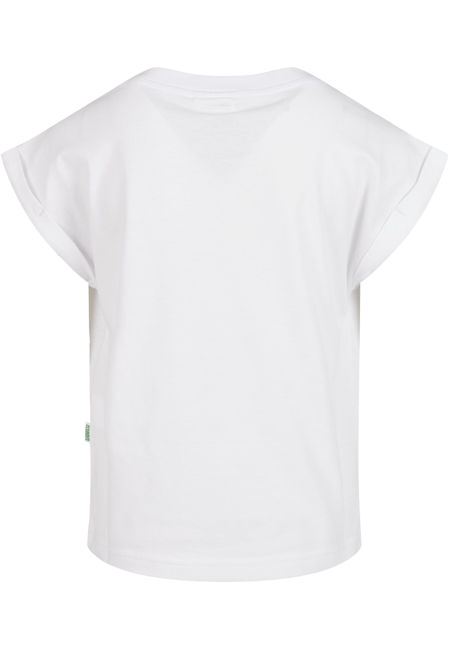 URBAN CLASSICS T-Shirt »Urban Classics Damen Girls Organic Extended Shoulder Tee«, (1 tlg.)