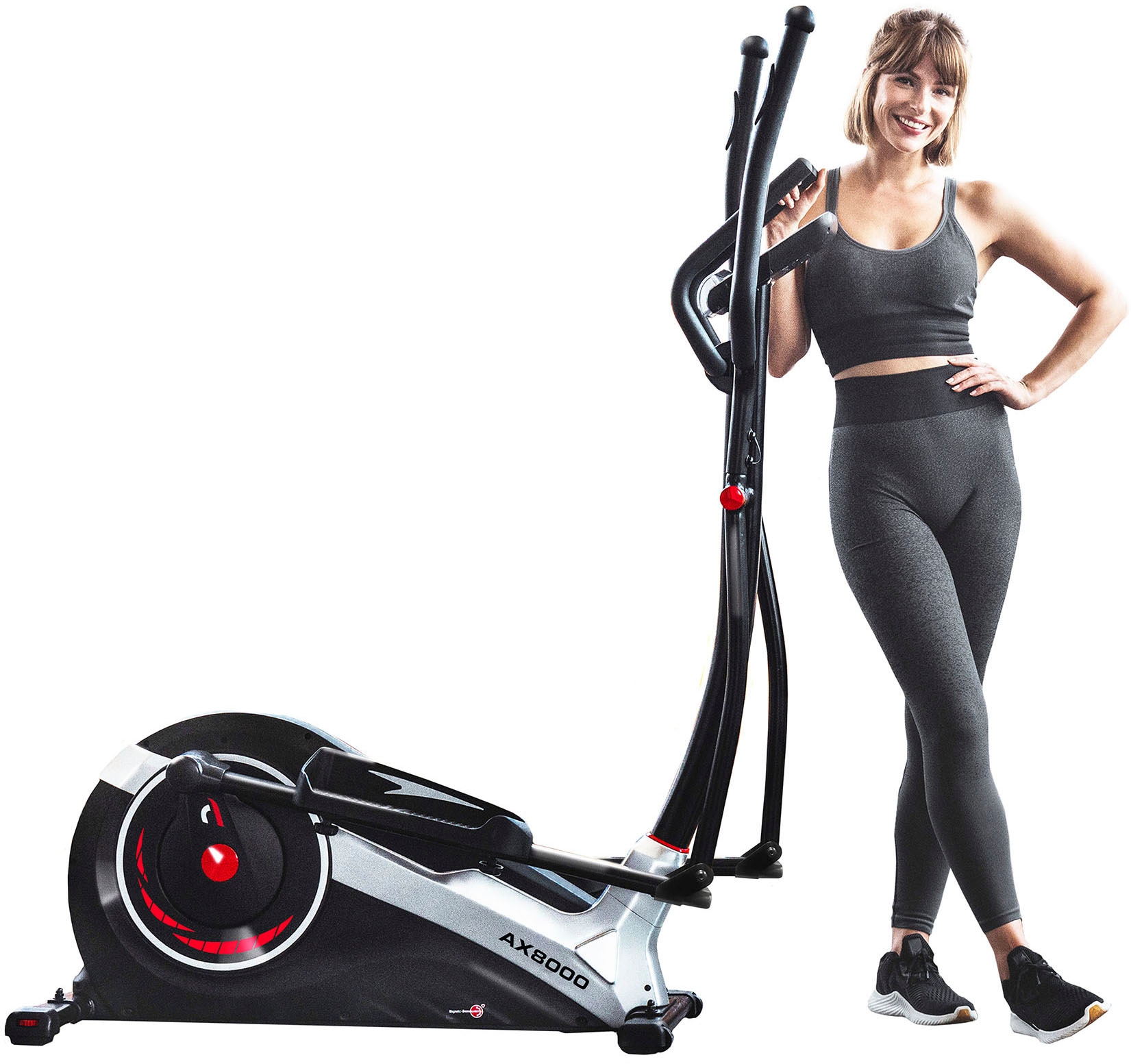 Christopeit Sport® Crosstrainer-Ergometer »AX 8000 inkl. Pulsgurt«