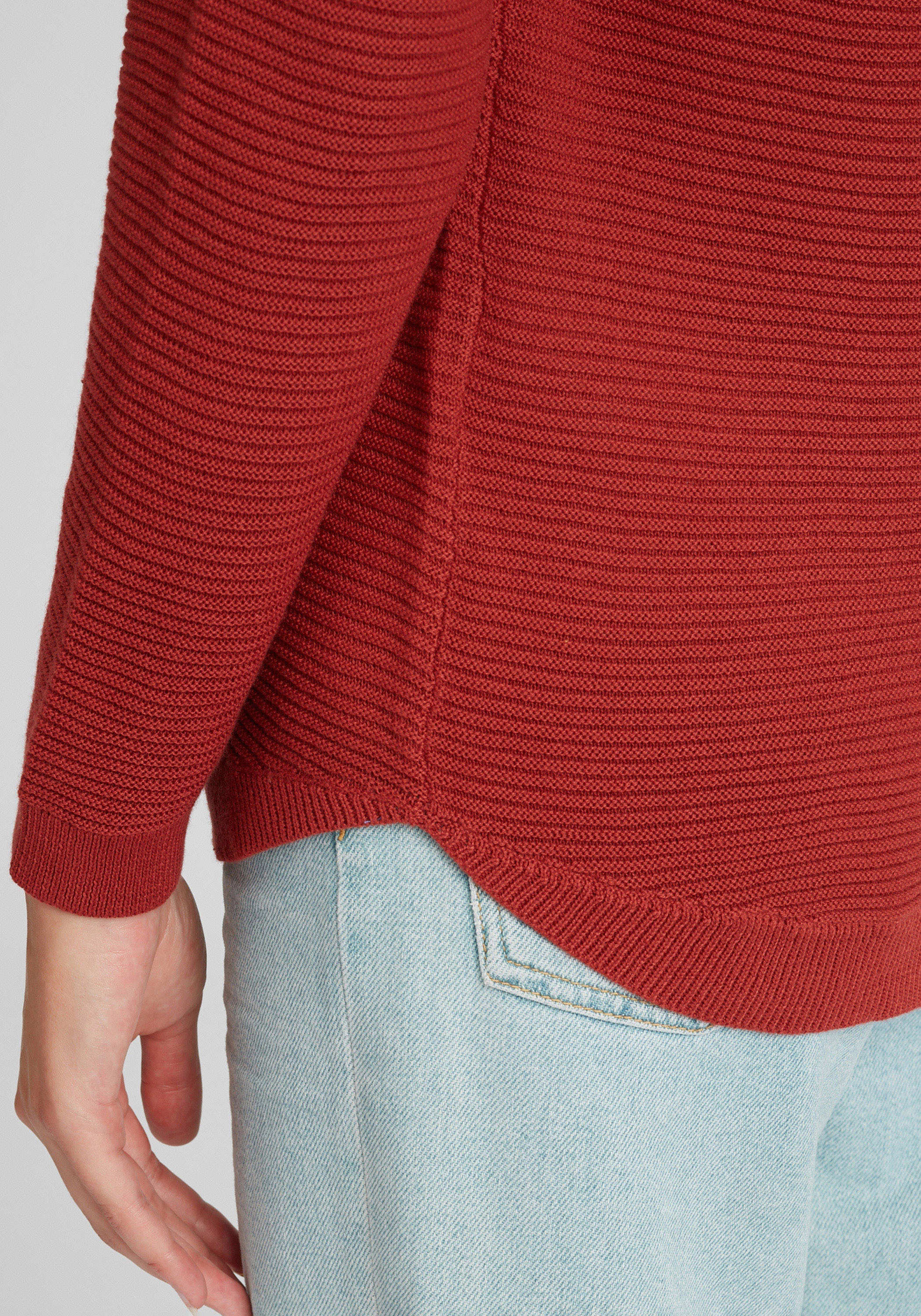 fransa Strickfleece-Pullover »Strickpullover FRFxtone«
