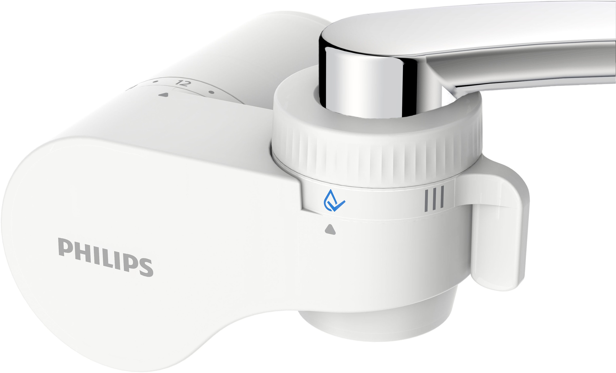 Philips Kalk- und Wasserfilter "AWP3754/10 Wasserhahnfilter" Filtration am Wasserhahn