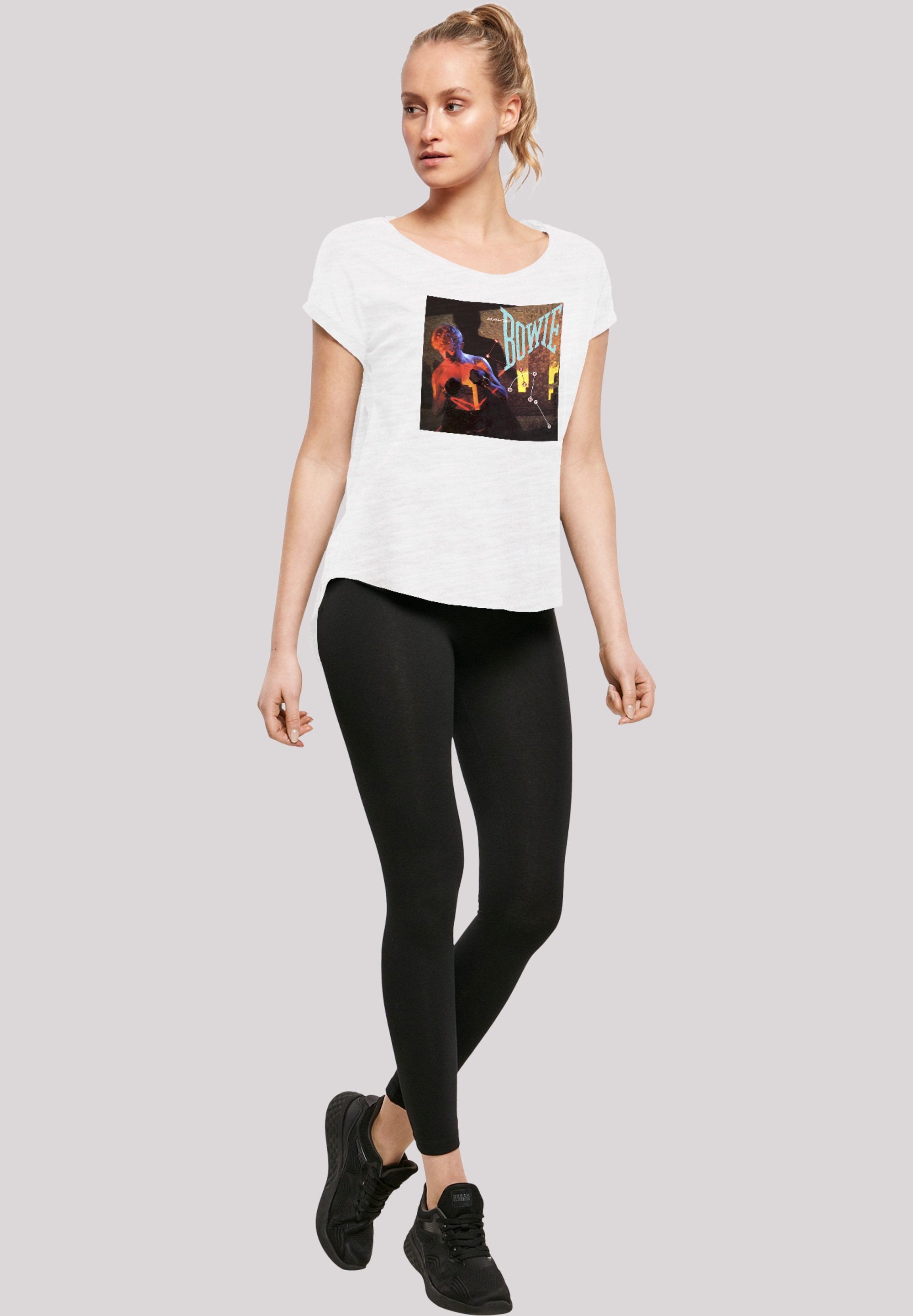 F4NT4STIC T-Shirt »David Bowie Let's Dance Album Cover'«, Print
