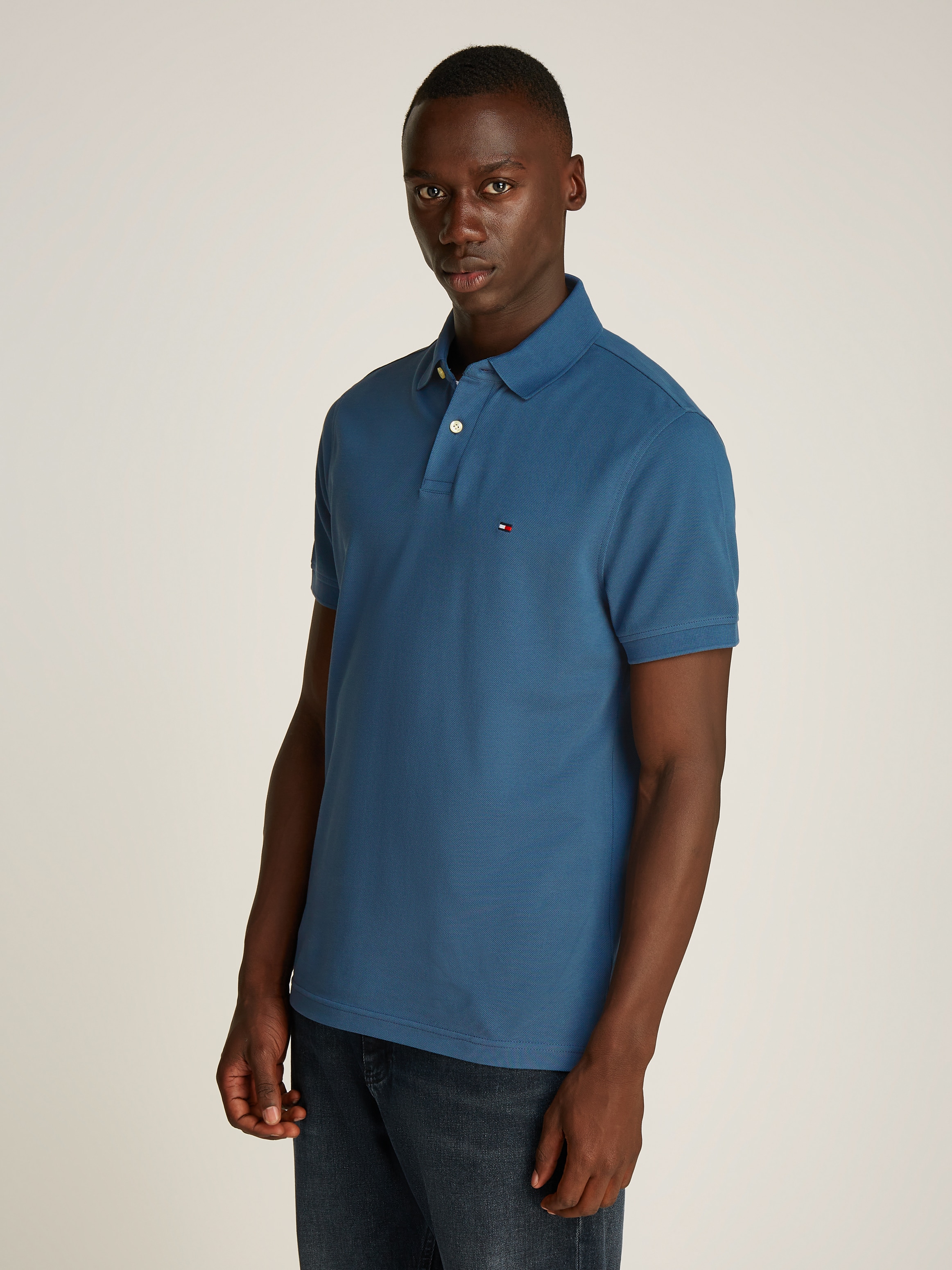 Tommy Hilfiger Poloshirt »1985 REGULAR POLO«, mit Tommy Hilfiger Kontraststreifen innen am Kragen