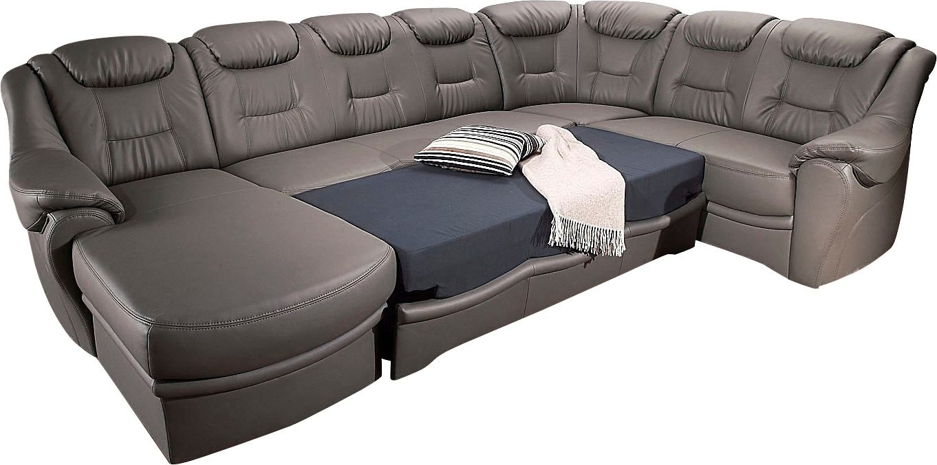 sit&more Wohnlandschaft "Bellevue U-Form" wahlweise mit Bettfunktion günstig online kaufen