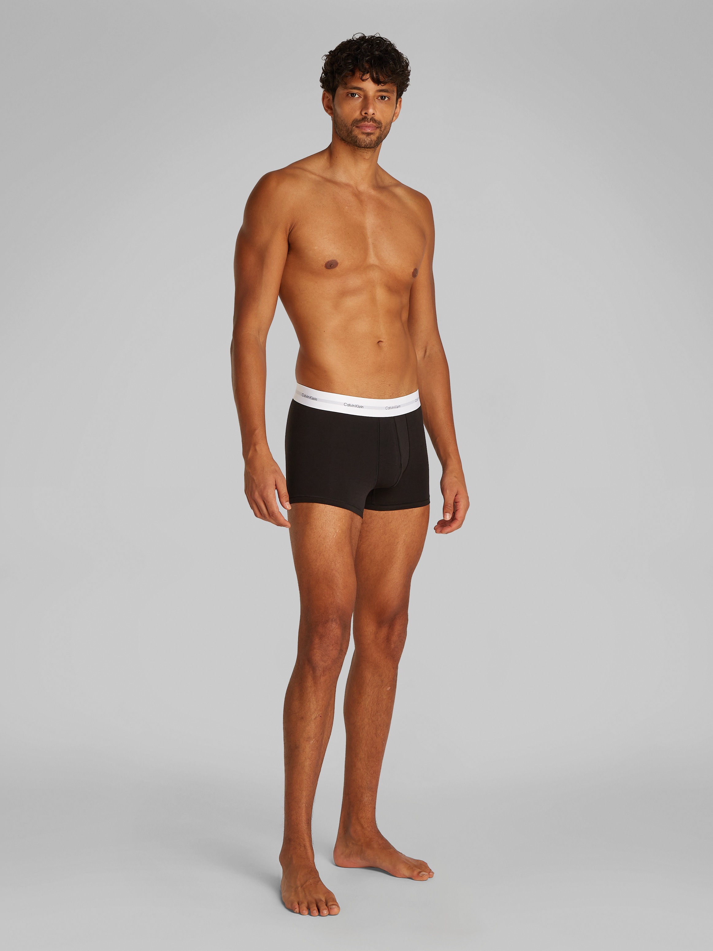 Calvin Klein Underwear Trunk »TRUNK 3PK«, (Packung, 3 St., 3er-Pack), mit Logobund