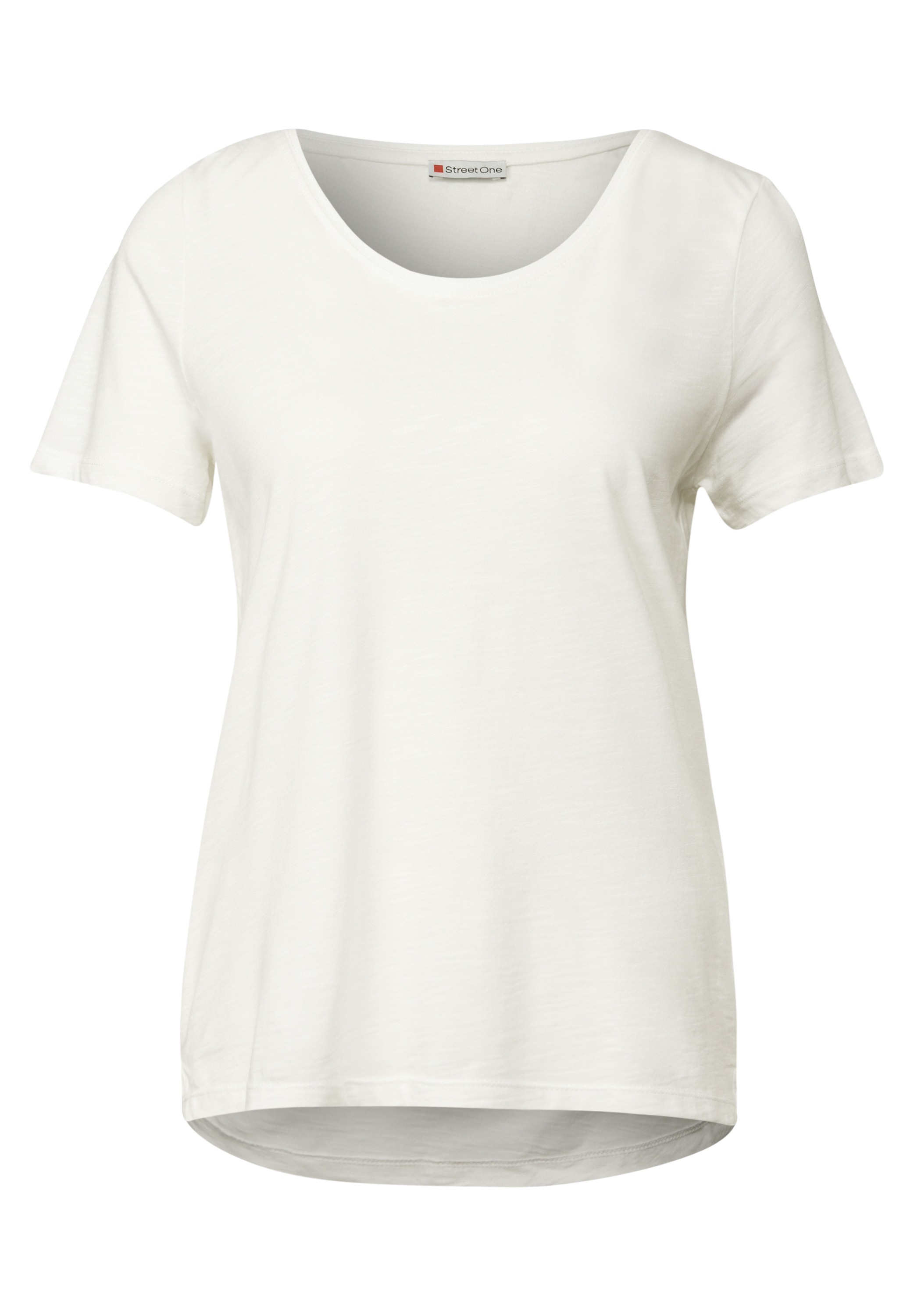 STREET ONE V-Shirt, im soften Baumwoll-Mix