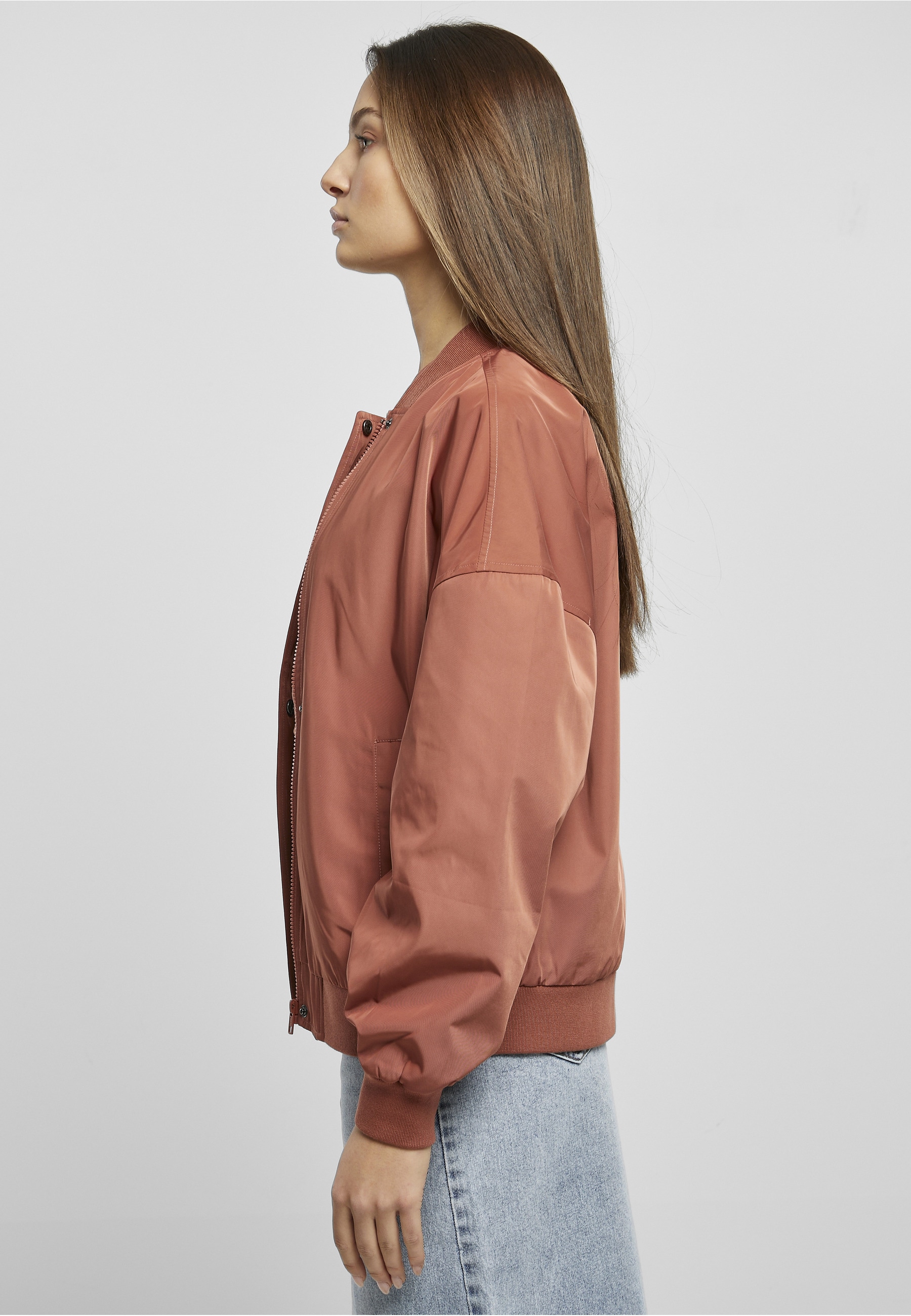 URBAN CLASSICS Bomberjacke »Urban Classics Damen« 1 Stk. tlg. ohne Kapuze