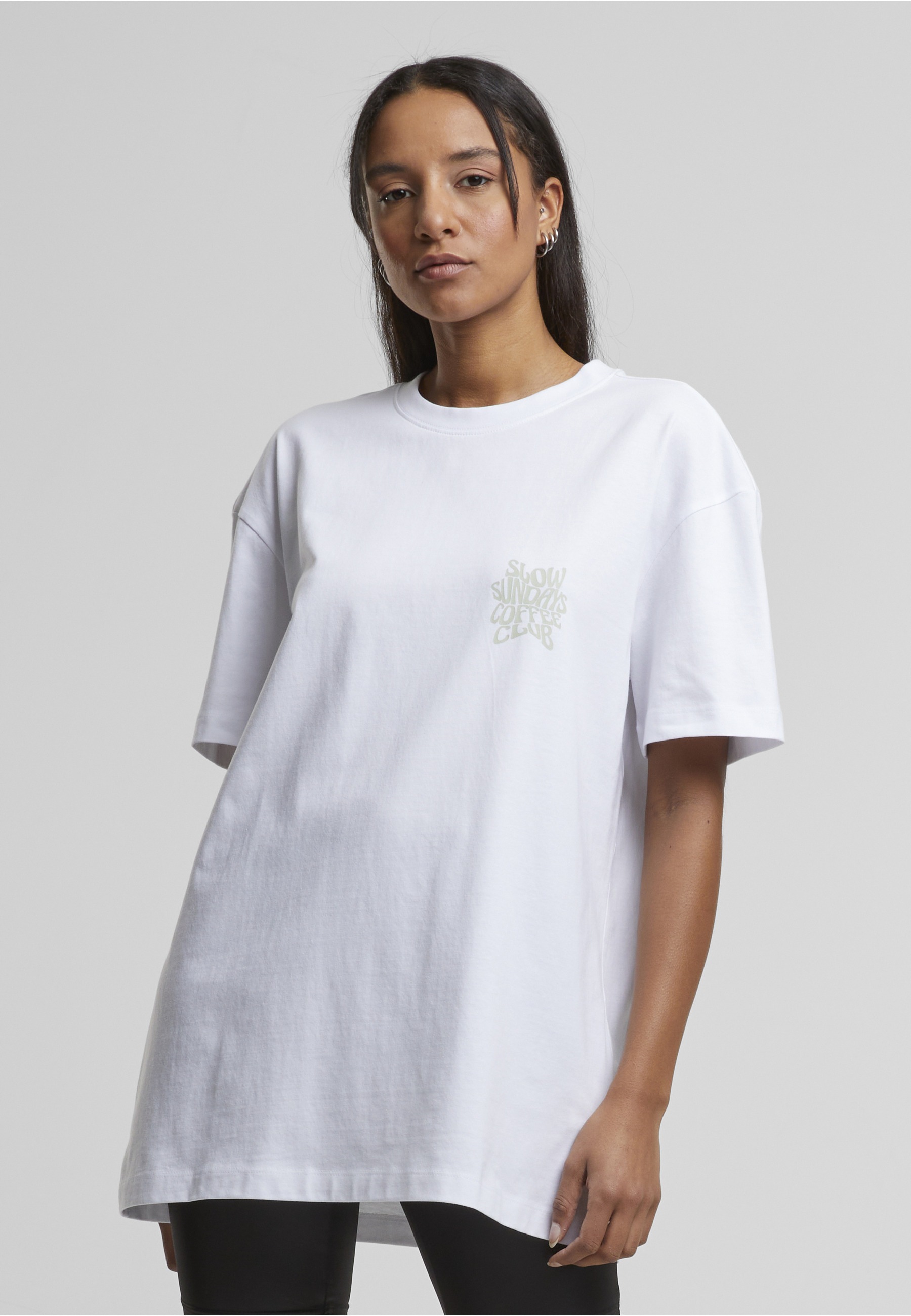 URBAN CLASSICS T-Shirt »Urban Classics Ladies Cotton Logo Shirt« 1