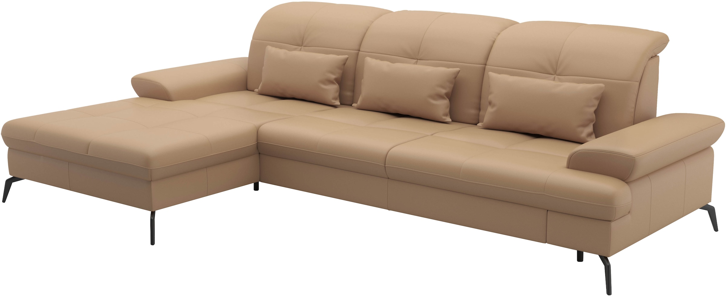 sit&more Ecksofa »Amica«, inkl Sitztiefenverstellung und Armteilverstellung