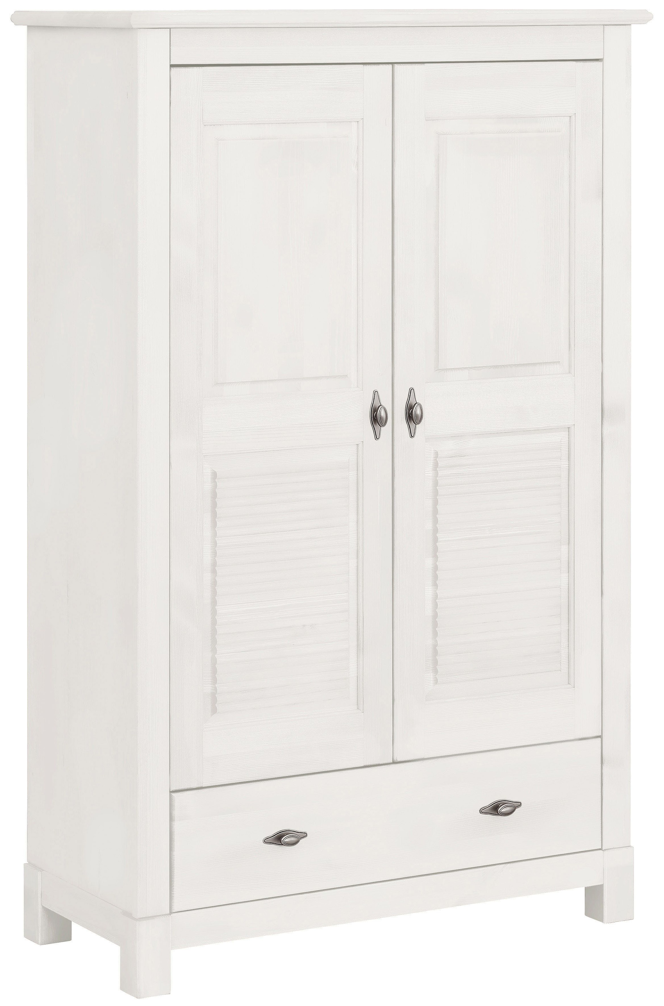 Home affaire Wäscheschrank "Rauna", (B/H/T ca. 96/155/38 cm), aus massiver günstig online kaufen