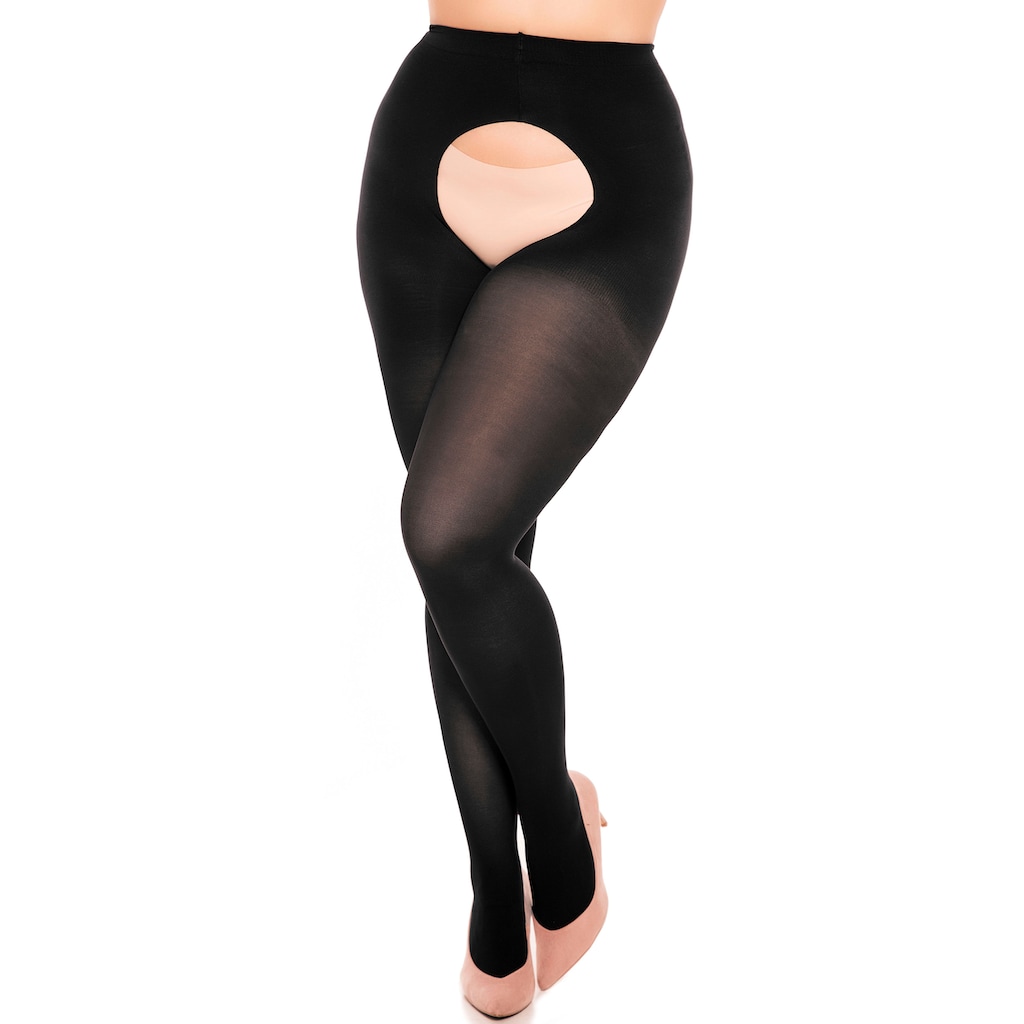 GLAMORY Ouvert Strumpfhose »Ouvert 60«, 60 DEN, (1 St.), Blickdicht, elastische Microfaser, bis Gr. 62