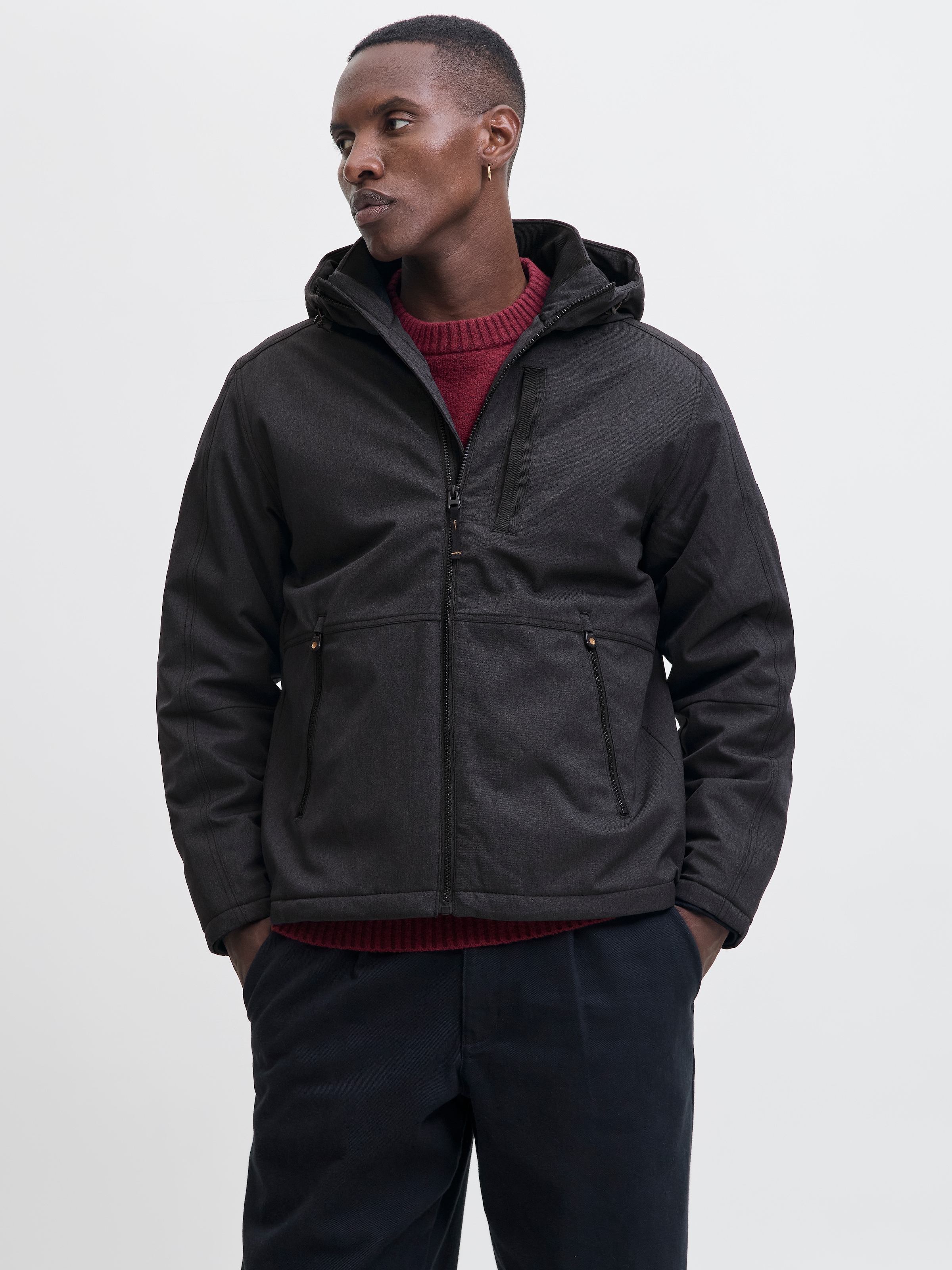 Jack & Jones Outdoorjacke »JJEPARKER DOVER JACKET SN«, mit Kapuze