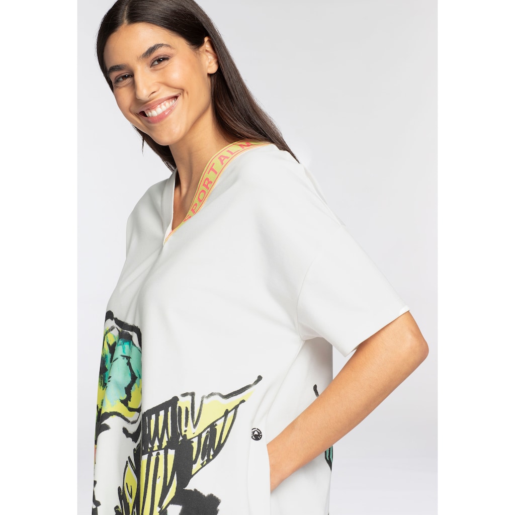 Sportalm Kitzbühel Shirtkleid, mit Tropicalprint