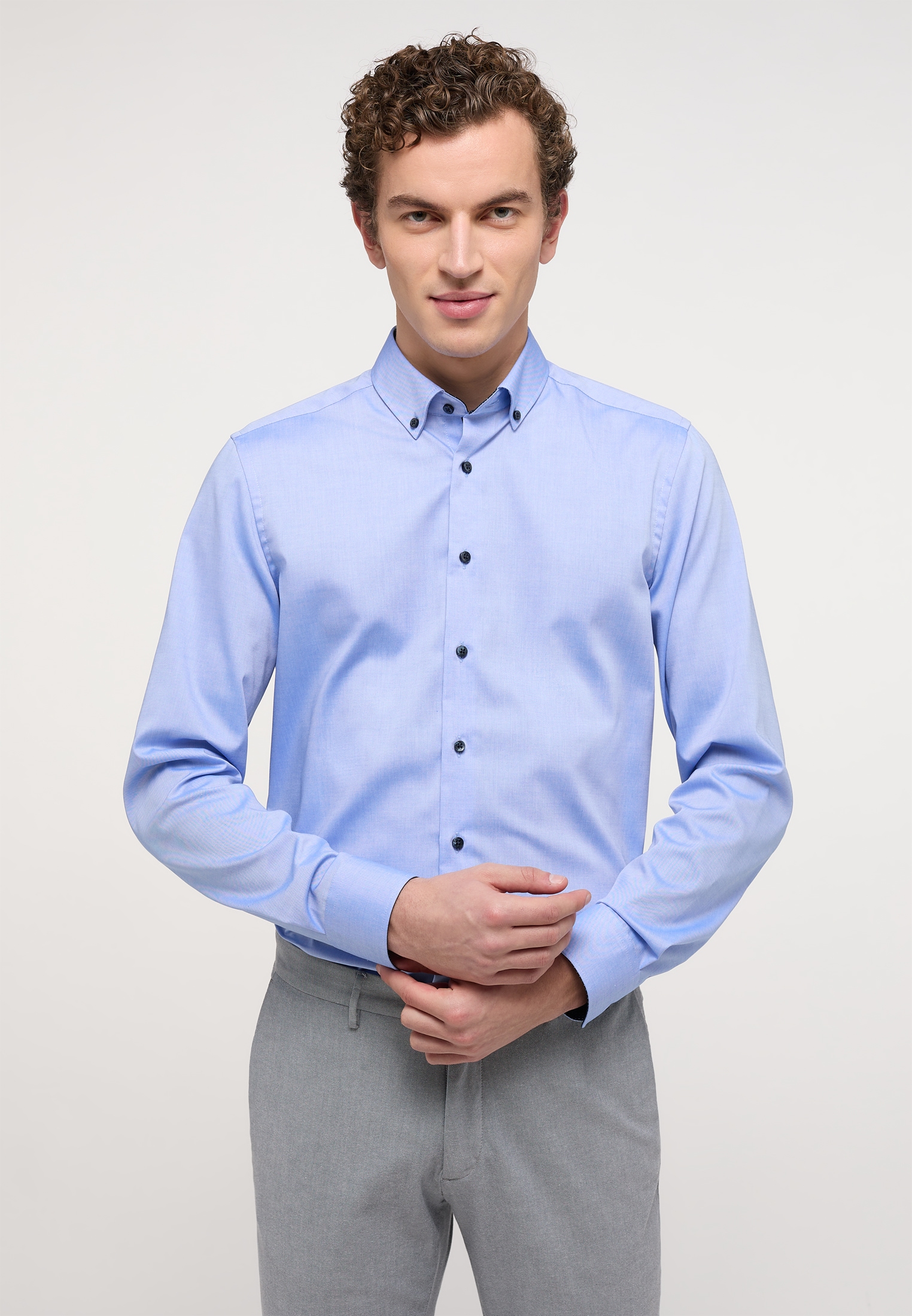 Eterna Langarmhemd "SLIM FIT" günstig online kaufen