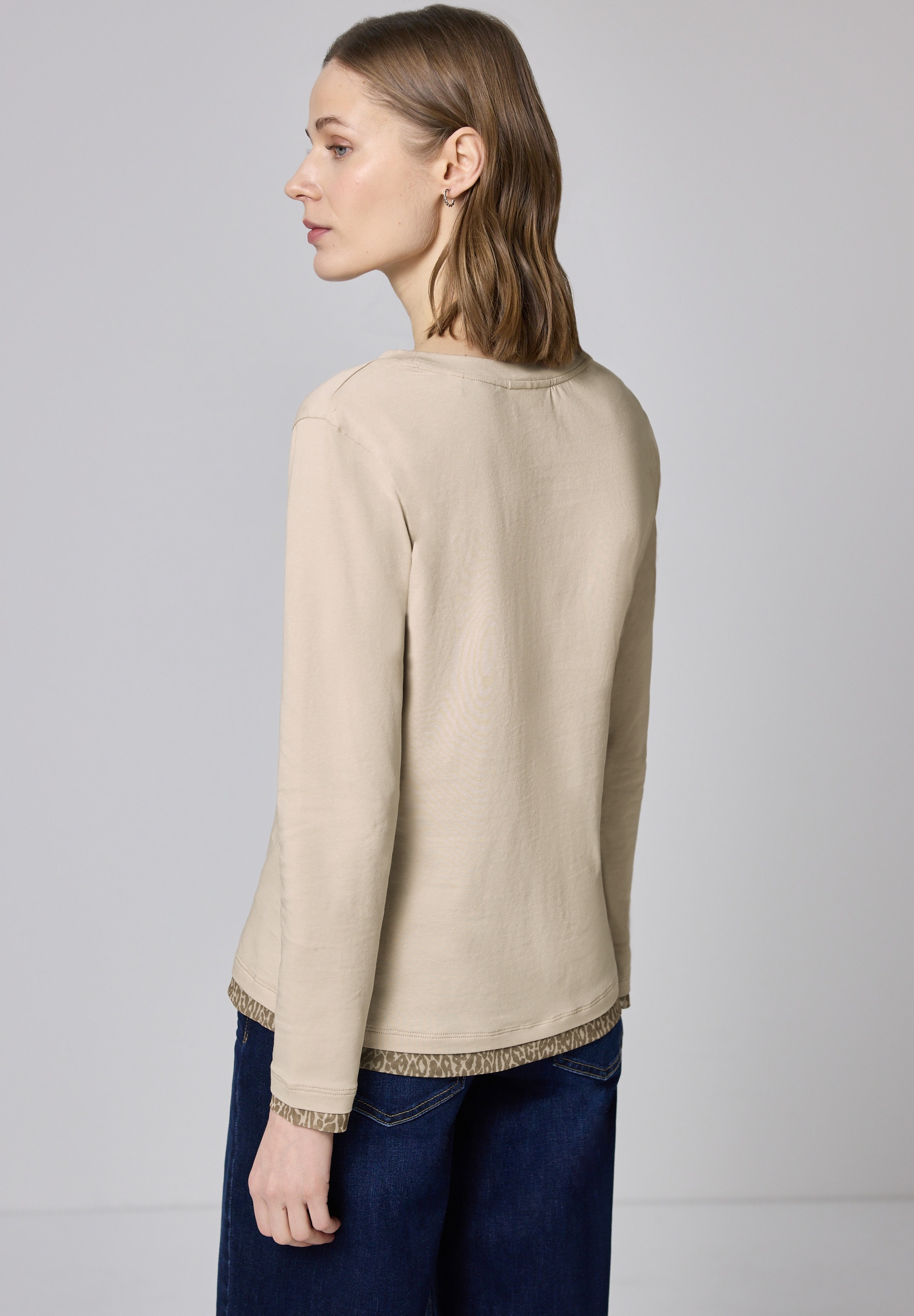 STREET ONE Langarmshirt Jersey