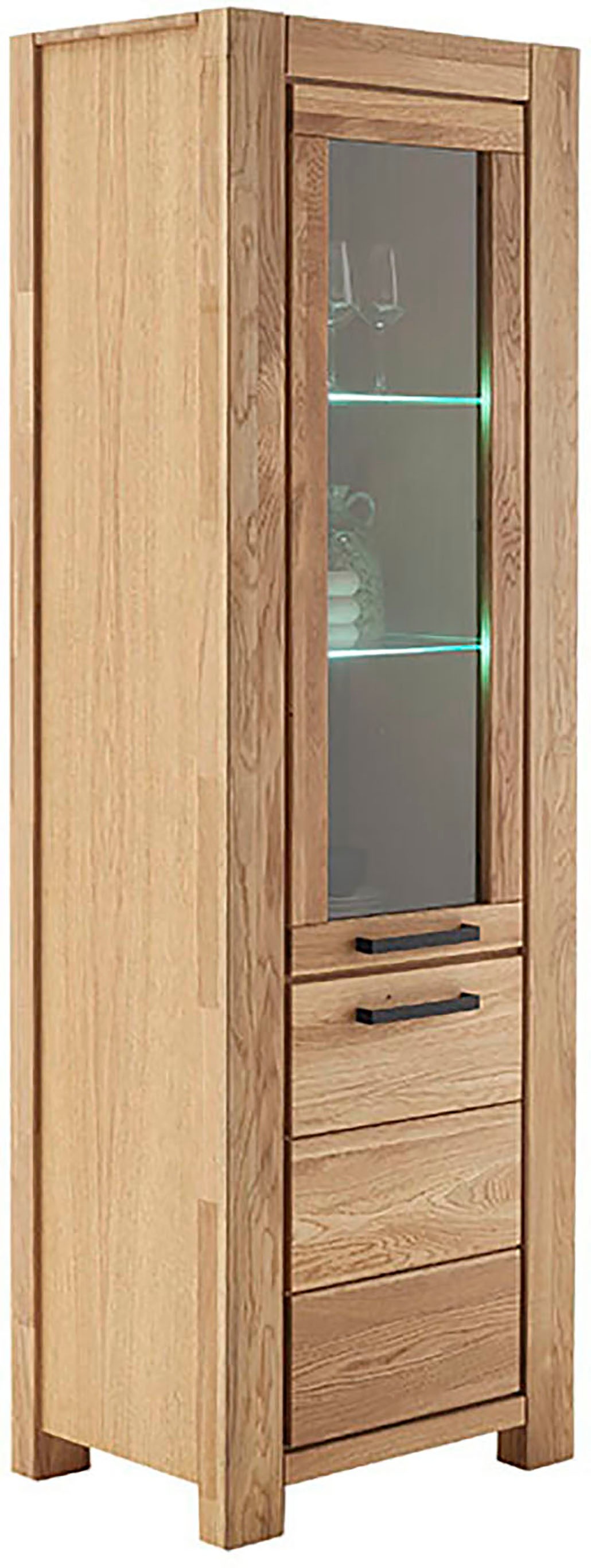 MCA living Vitrine »SILIAS Vitrine Rechts«, (1 St.), gedämpfte Türen