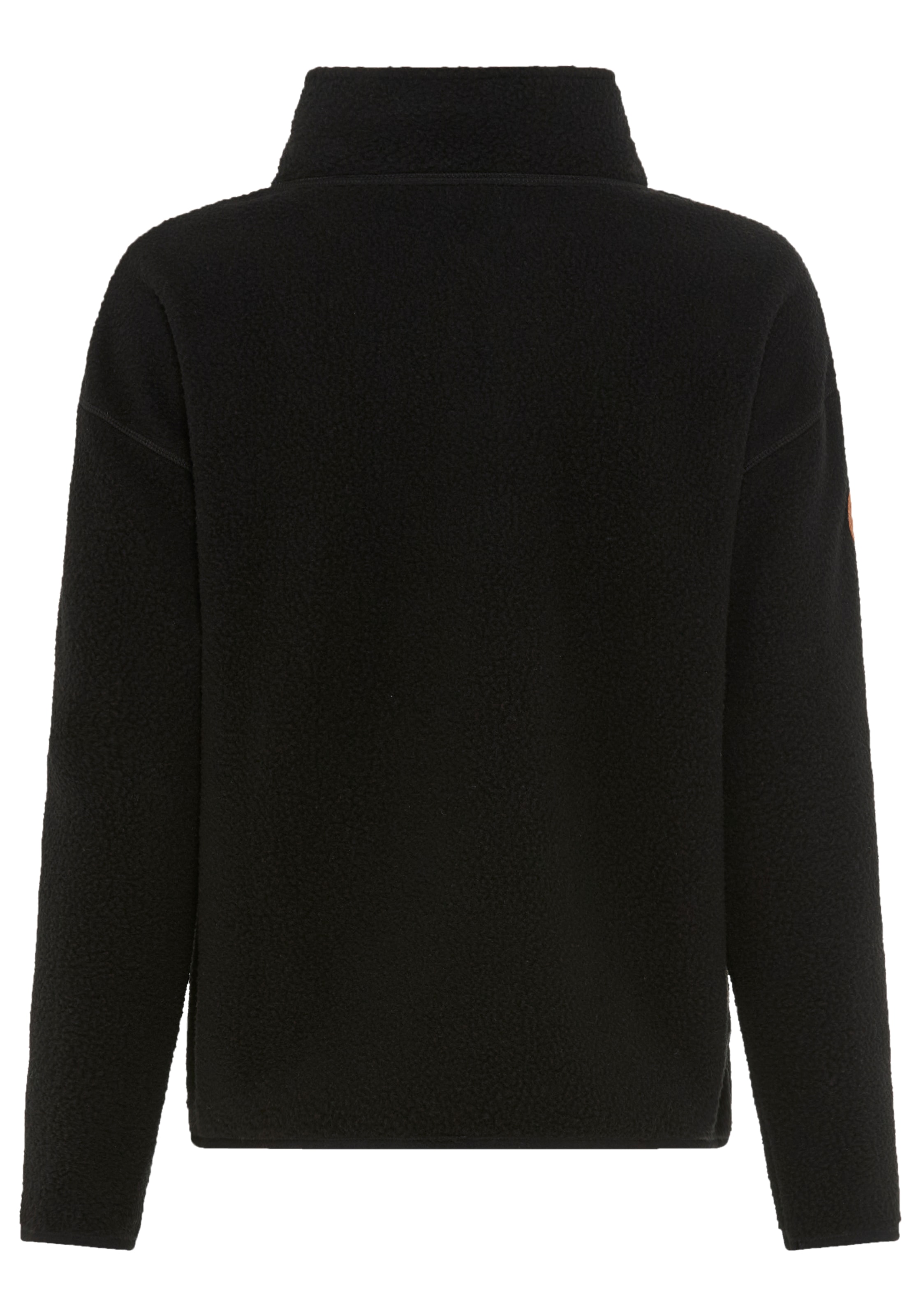 KangaROOS Fleecepullover, aus kuscheligem Sherpa Fleece, Half-zip