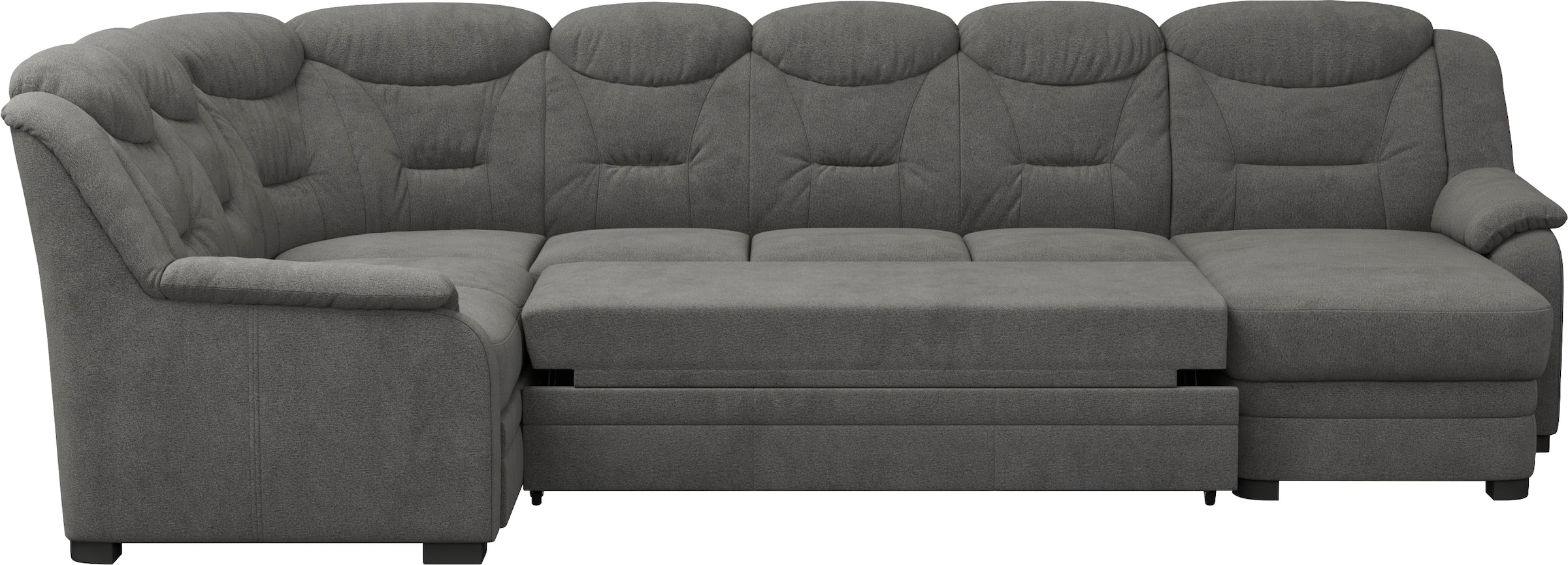 COTTA Wohnlandschaft »Marcus U-Form«, Bequeme Wohnlandschaft in klassischem Design mit hoher Rückenlehne