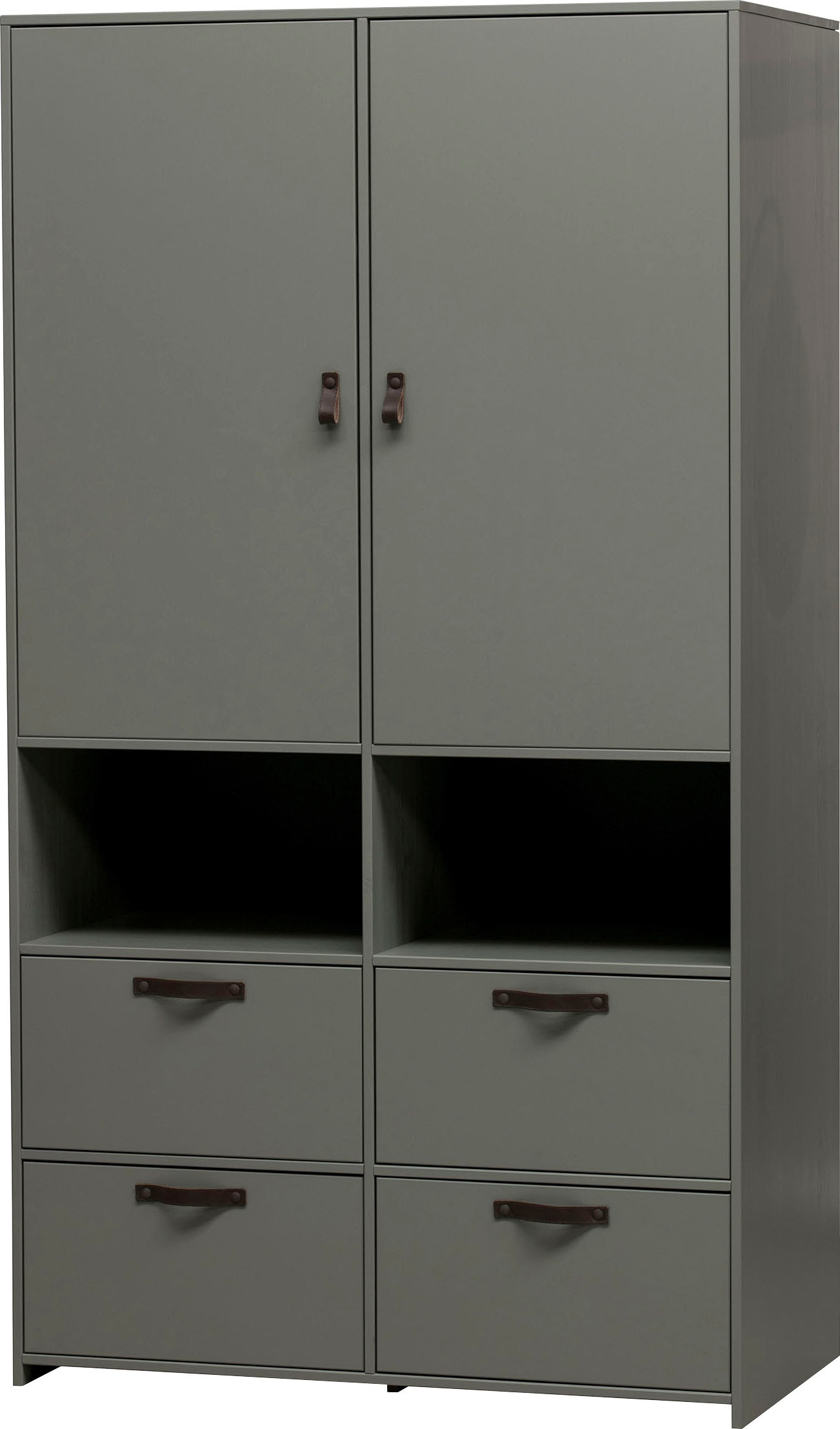 WOOOD Garderobenschrank "Stage", viel Stauraum, H 185 cm x B 102 cm günstig online kaufen