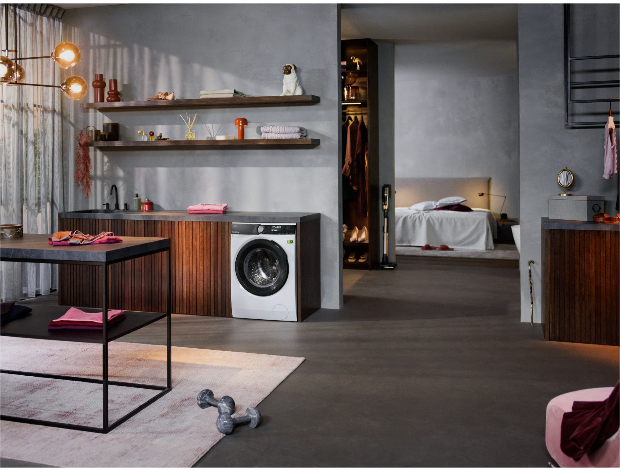 AEG Waschmaschine 9000 Series »LR9W80600 914501216« 10 kg 1600 U/min SoftWater: Schützt Farbe und  Form durch enthärtetes Wasser bei 30°C