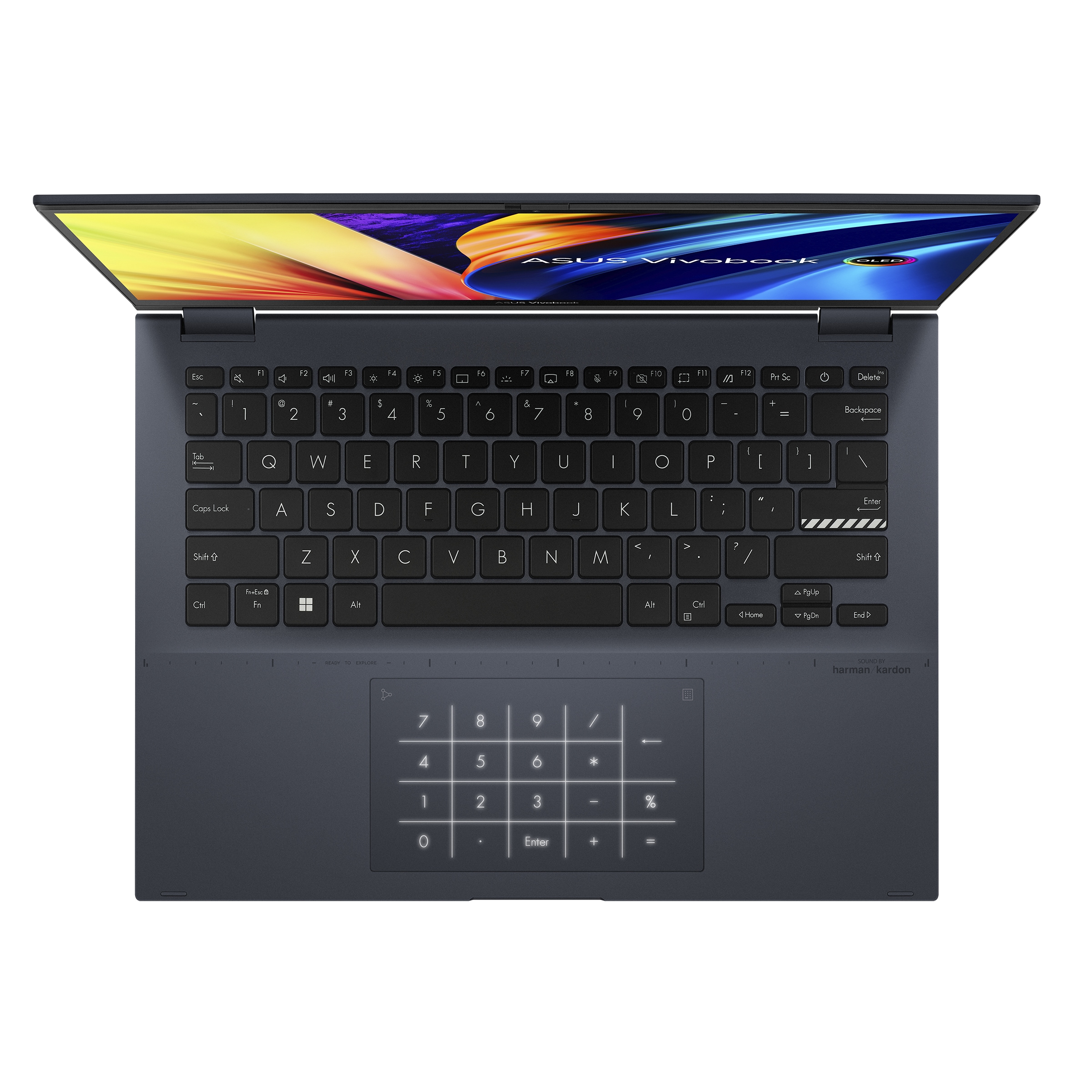 Asus Notebook »Vivobook S14 Flip OLED TP34022ZA-KN266X 14" i5-12500H/1 W11H«, 35,6 cm, / 14 Zoll, Intel, Core i5