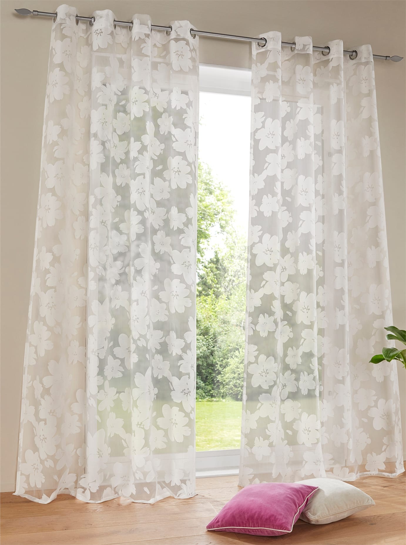 heine home Gardine Ösen 1 Stk. tlg. günstig online kaufen