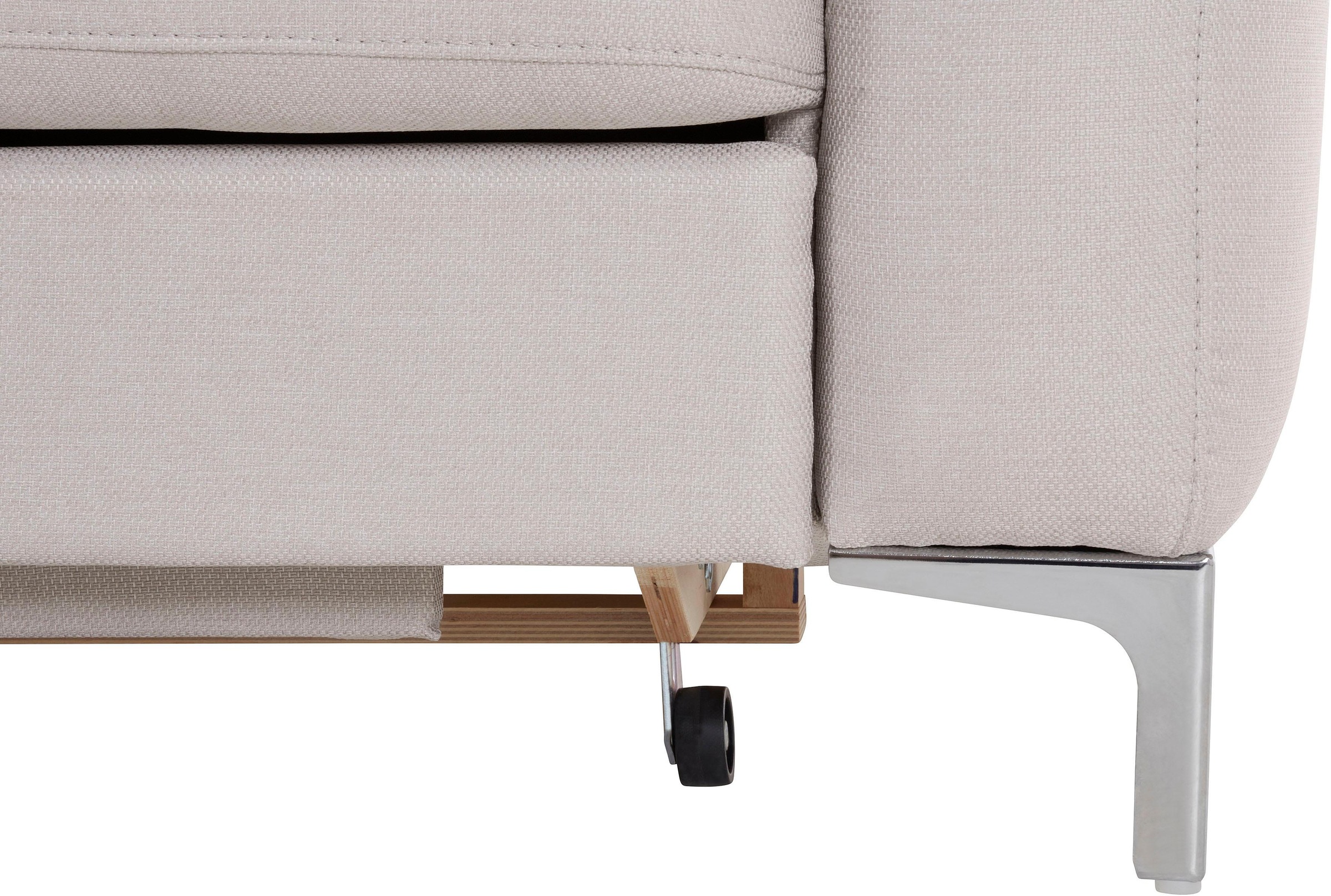 COTTA Ecksofa »Sammy L-Form«, mit Kopfteilverstellung, wahlweise mit Bettfunktion & Bettkasten