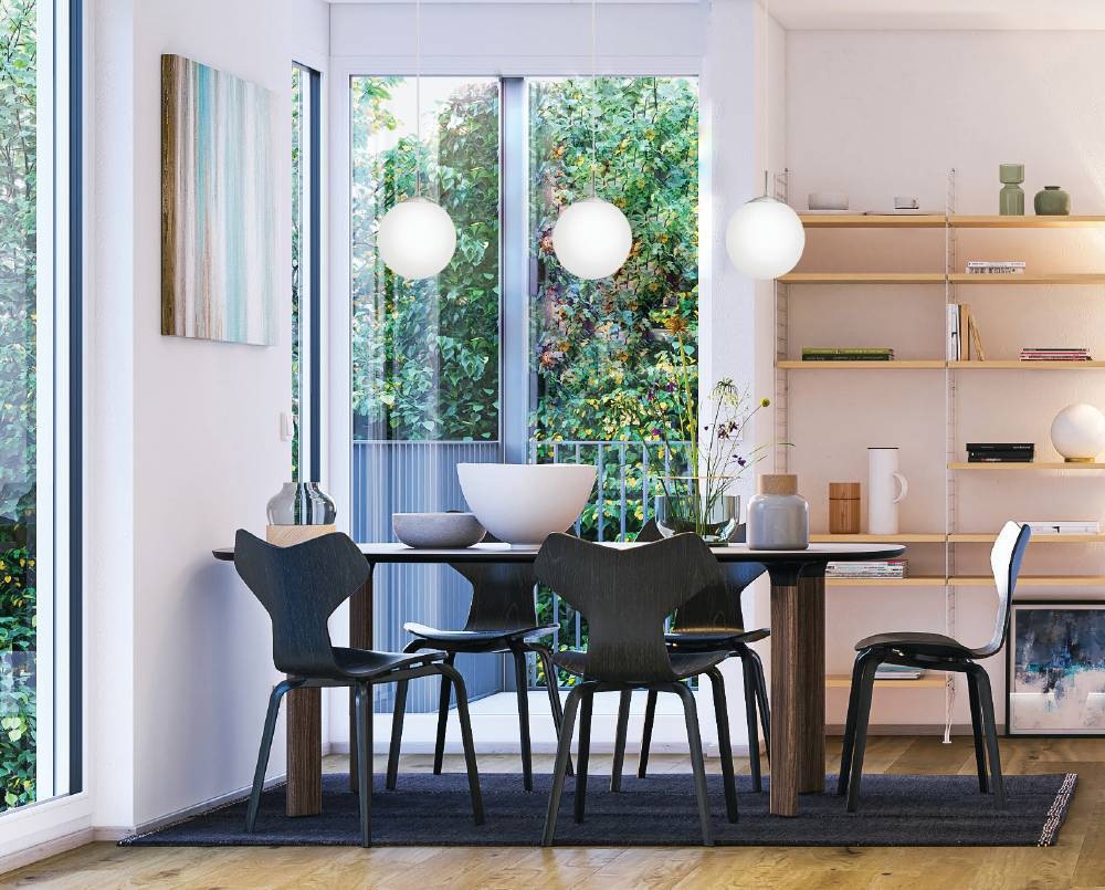 EGLO Hängeleuchte »RONDO«, 1 flammig, Leuchtmittel E27 | ohne Leuchtmittel-ohne Leuchtmittel, Esszimmerlampe, zeitloses Design, modern, schlicht