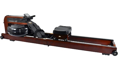 Ruderzugmaschine »Wood Champion II Rower«, extra großer Wassertank, platzsparend faltbar