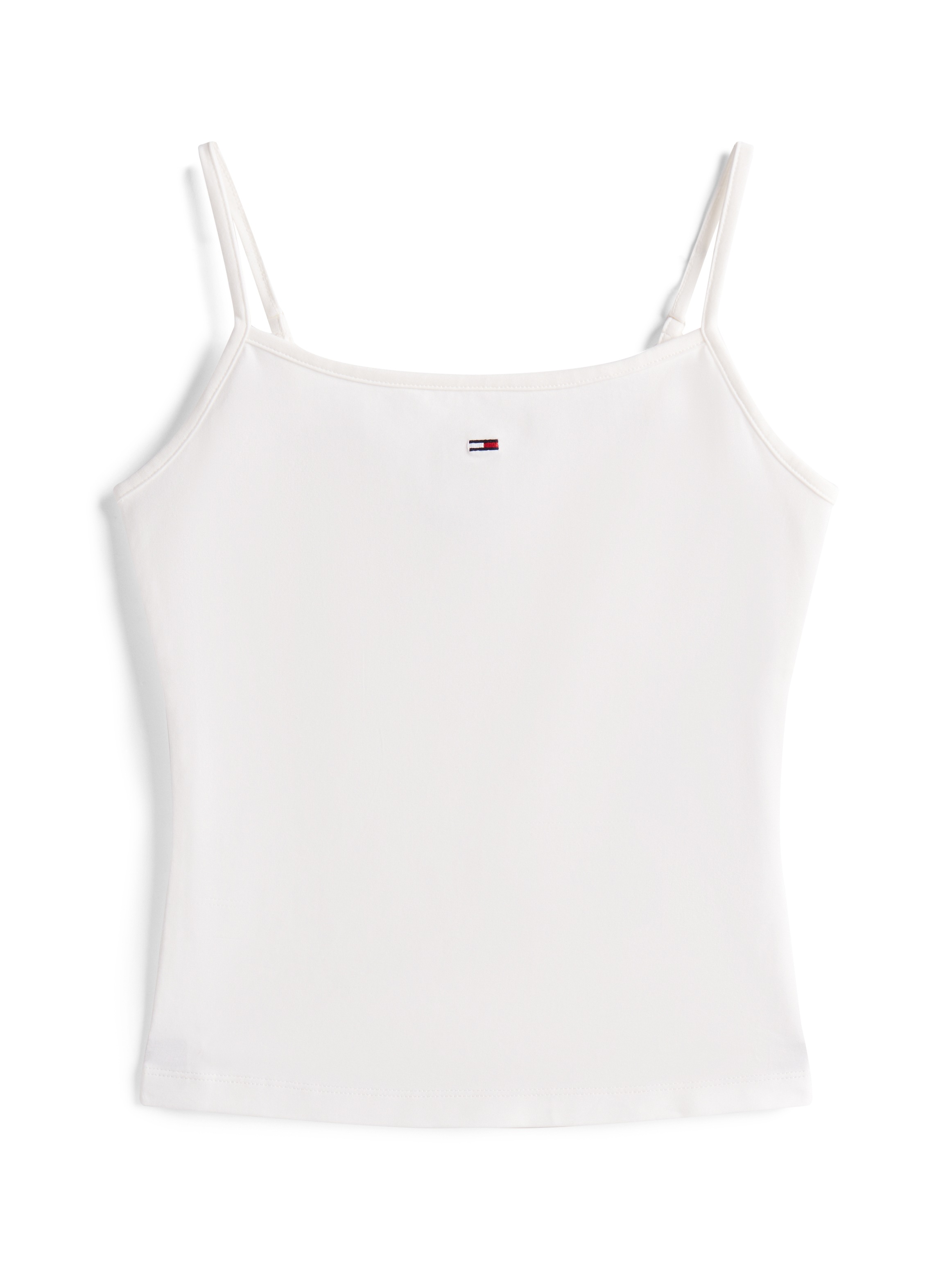 Thumbnail - Tommy Jeans Spaghettitop "TJW ESSENTIAL STRAP TOP EXT" mit Logostickerei, Slim Fit