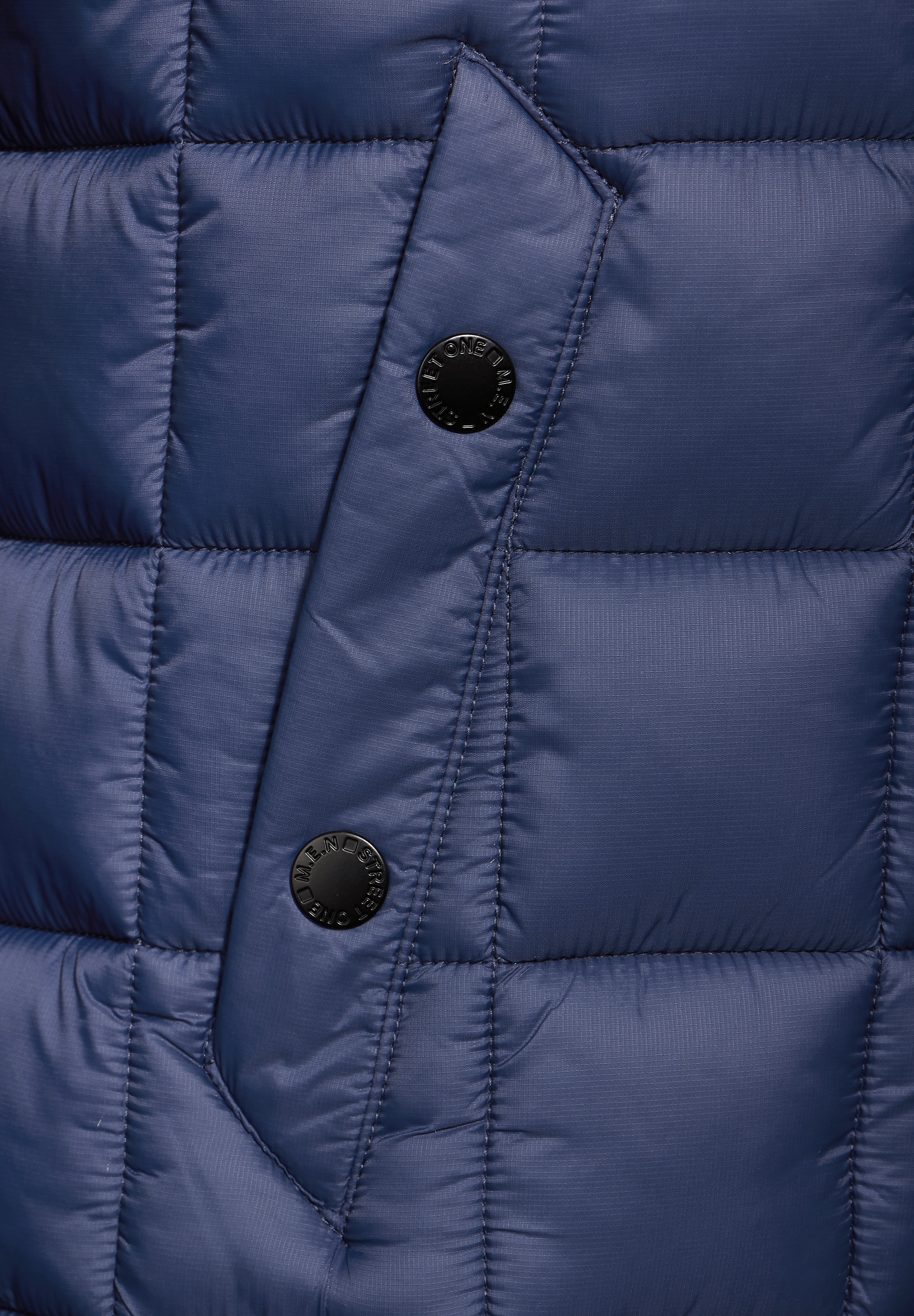 STREET ONE MEN Steppjacke, ohne Kapuze, mit Stehkragen