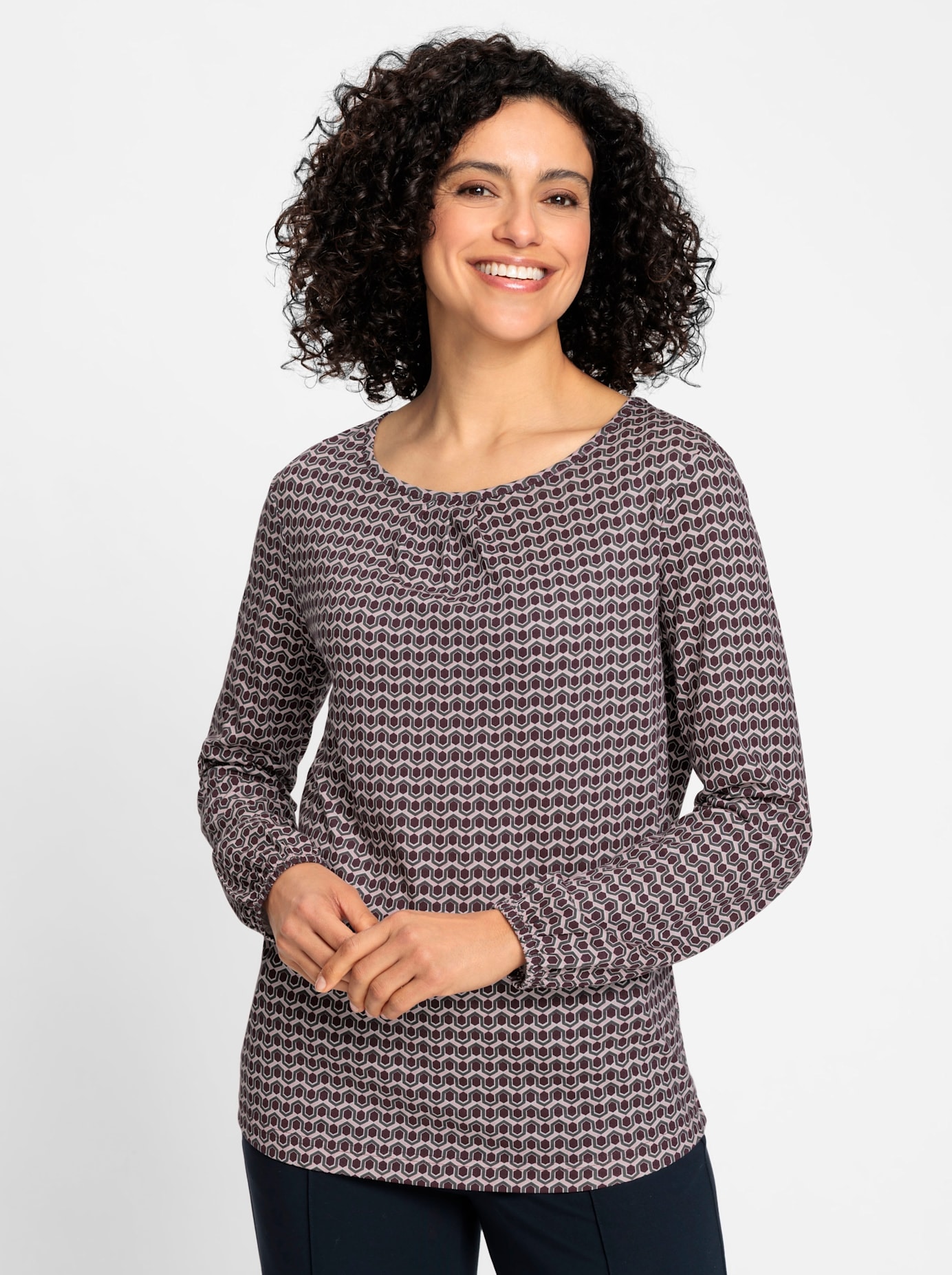 Inspirationen Rundhalsshirt "Druck-Shirt", (1 tlg.) günstig online kaufen