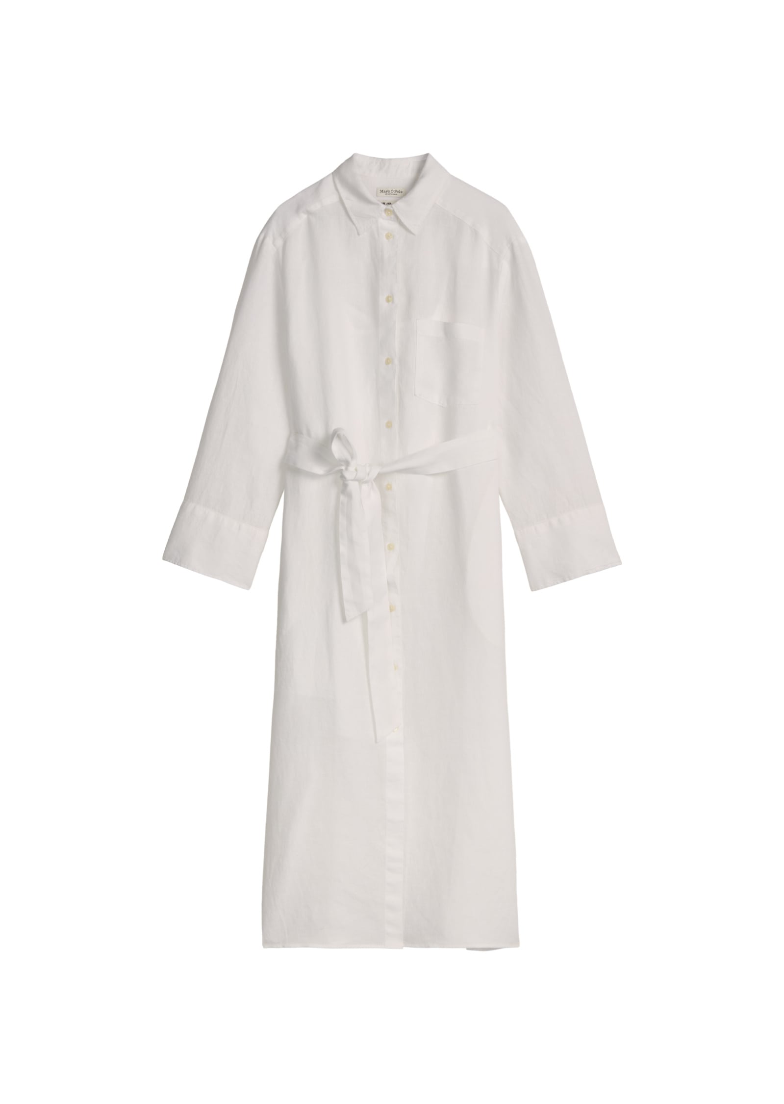 Marc O'Polo Hemdblusenkleid »mit Taillenbindeband«