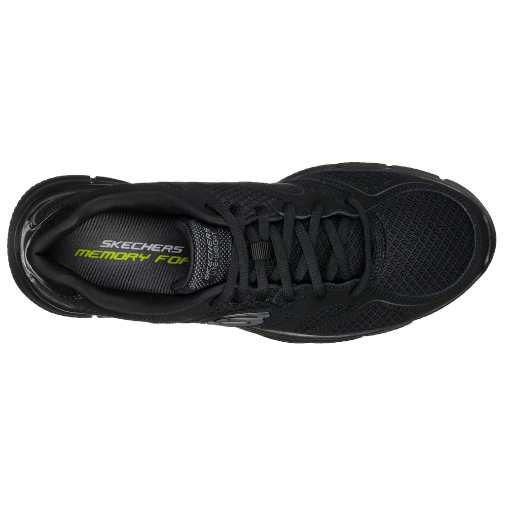 Skechers Sneaker »VERSE-FLASH POINT«, mit Memory Foam-Ausstattung, Freizeitschuh, Halbschuh, Schnürschuh