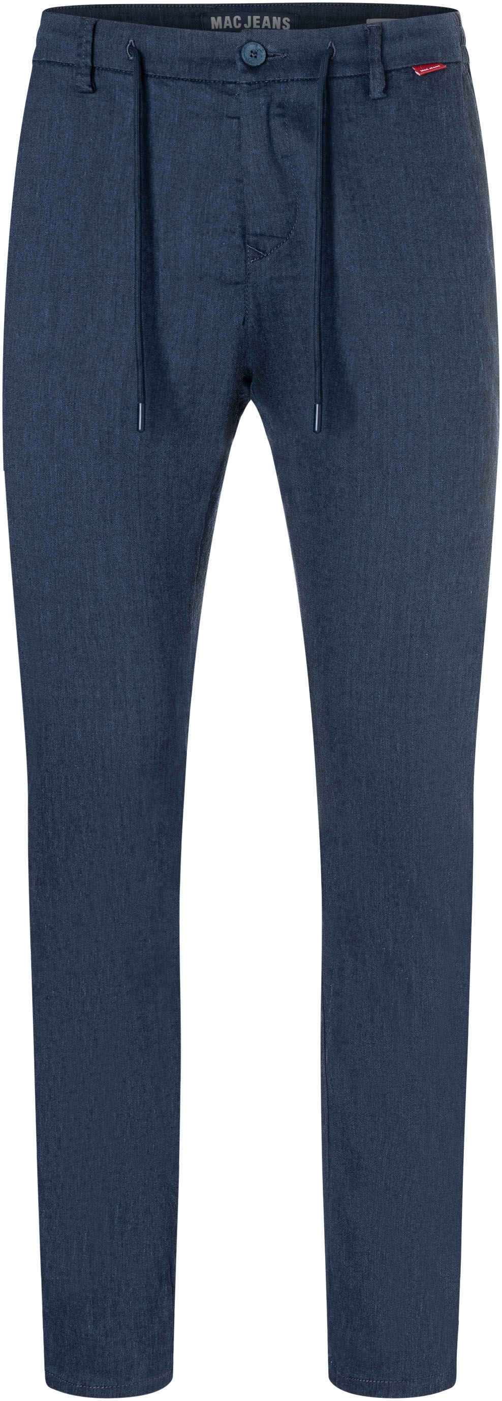 MAC Chinohose "Lennox Sport" Leinenstruktur günstig online kaufen