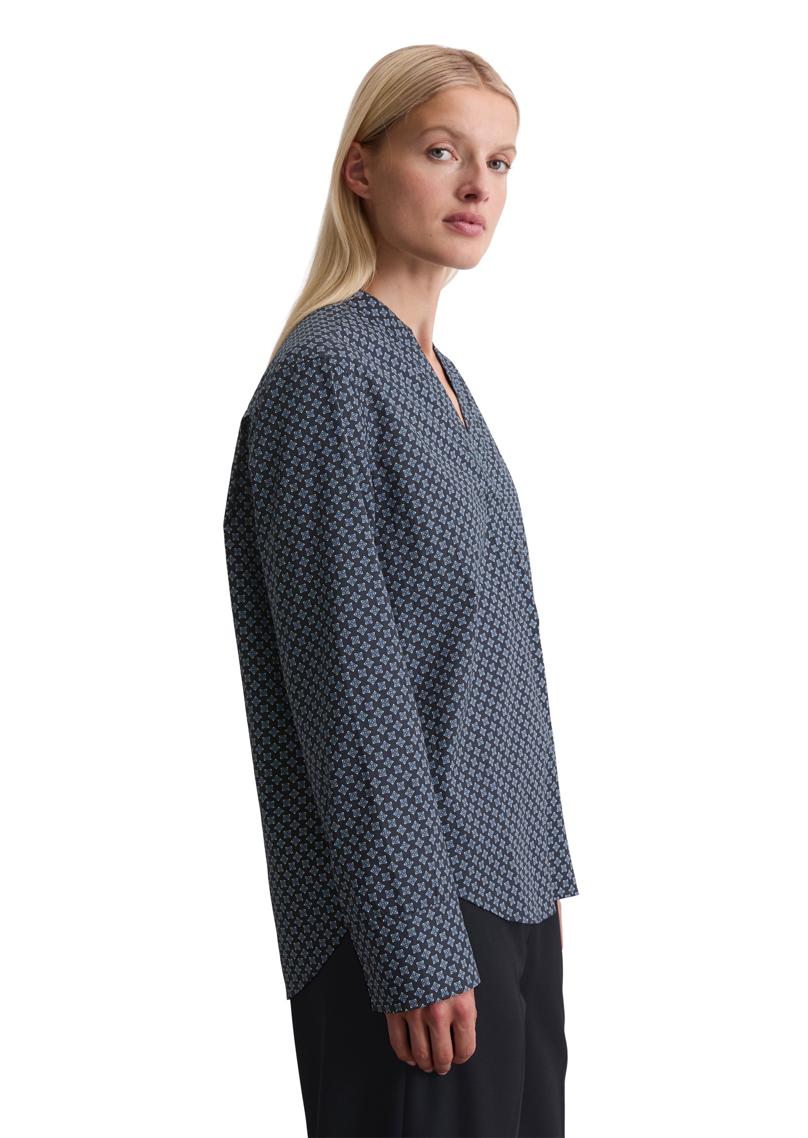 Marc OPolo Langarmbluse "aus Papertouch-Popeline" günstig online kaufen