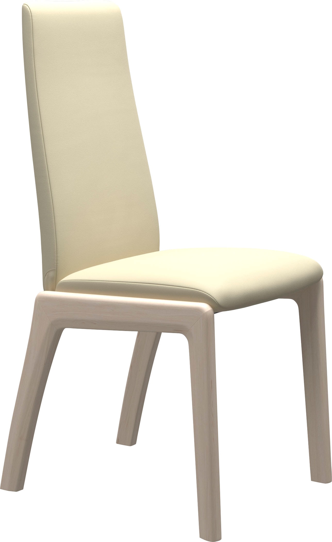 Stressless® Polsterstuhl »Laurel«, Leder PALOMA, High Back, Größe M, mit abgerundeten Beinen in Eiche gekalkt