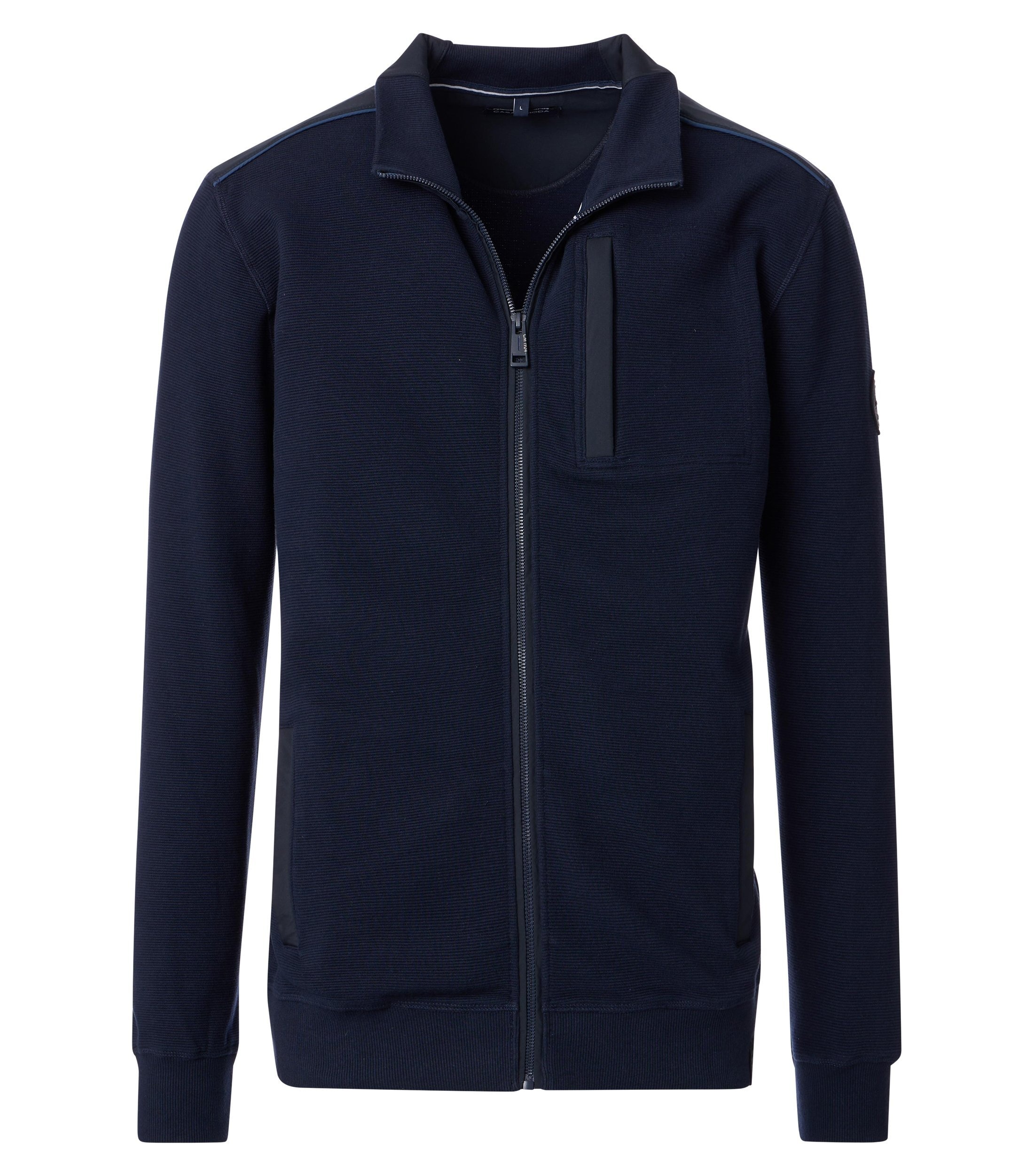 CASAMODA Sweatjacke "CASAMODA Sweatjacke uni" günstig online kaufen