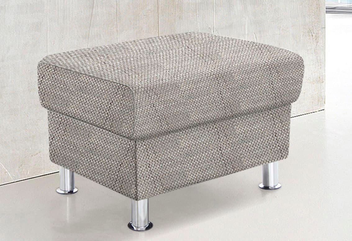 TRENDMANUFAKTUR Hocker "Rondo, Polsterhocker zur Serie, Breite 67 cm, Füße günstig online kaufen