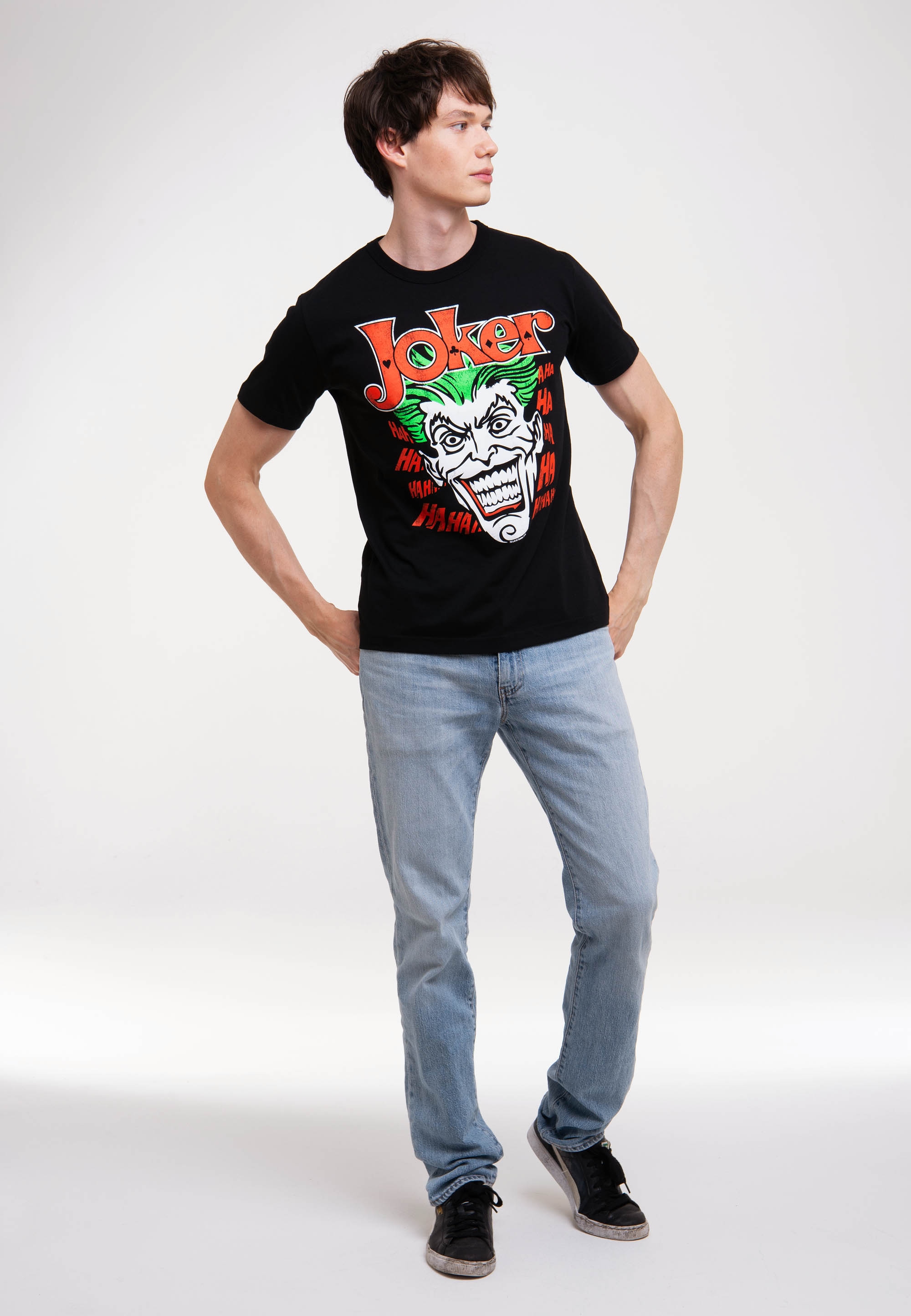 LOGOSHIRT T-Shirt "Joker - Batman", mit coolem Aufdruck günstig online kaufen