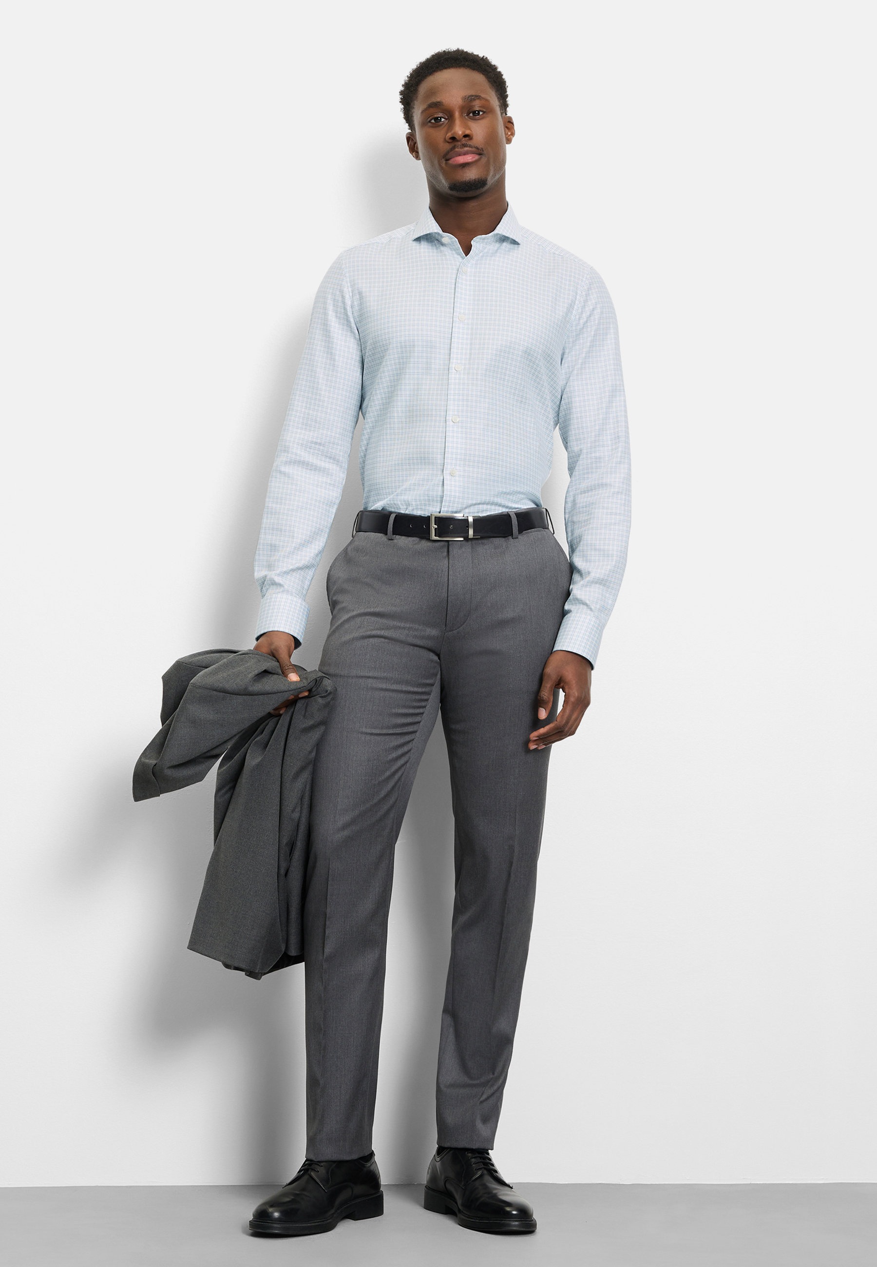 Thumbnail - OLYMP Businesshemd "OLYMP Level Five, body fit, Haifisch"